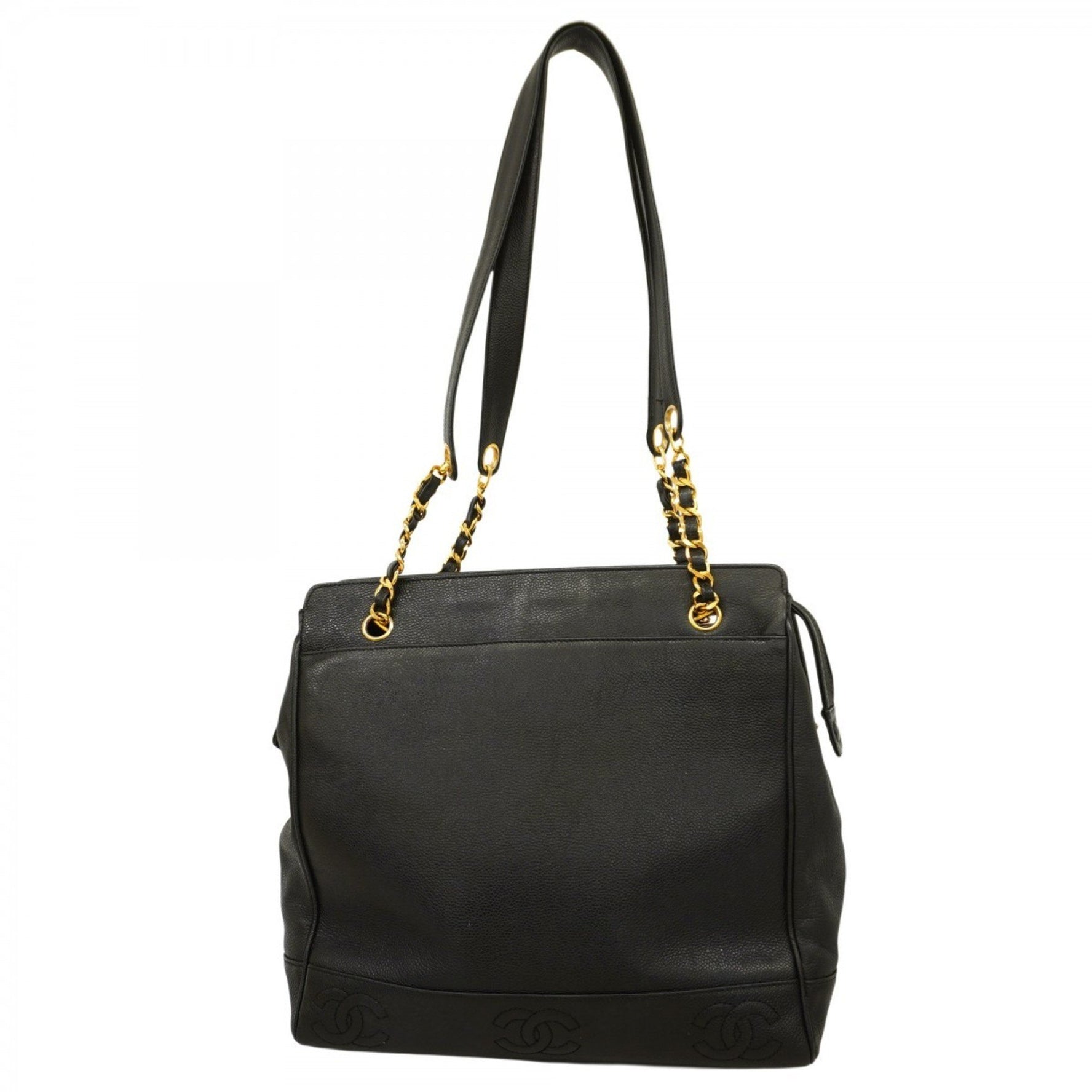 Chanel Tote Bag Triple Coco Caviar Skin