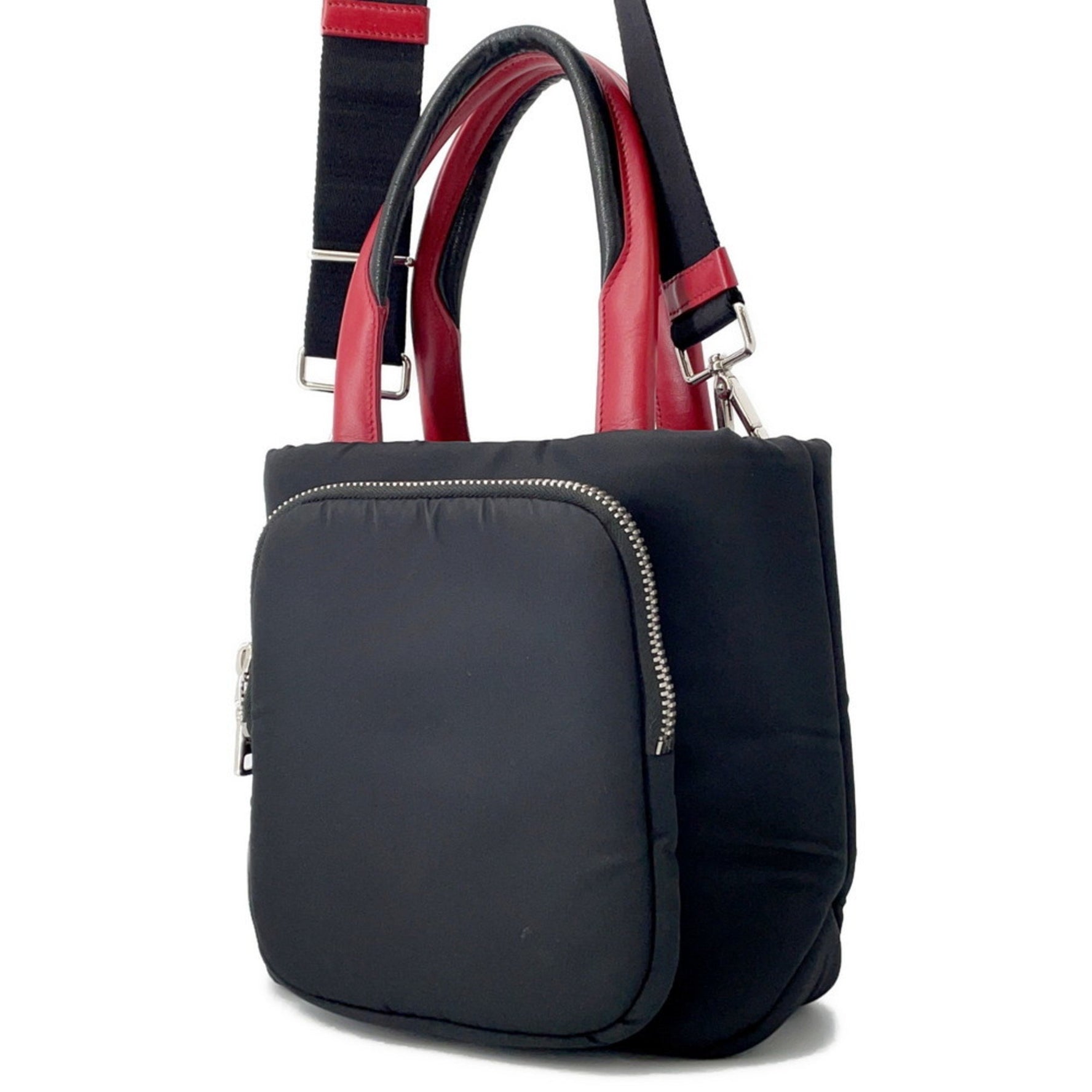 Prada Cargo Small Triangle Nylon Handbag Shoulder Bag