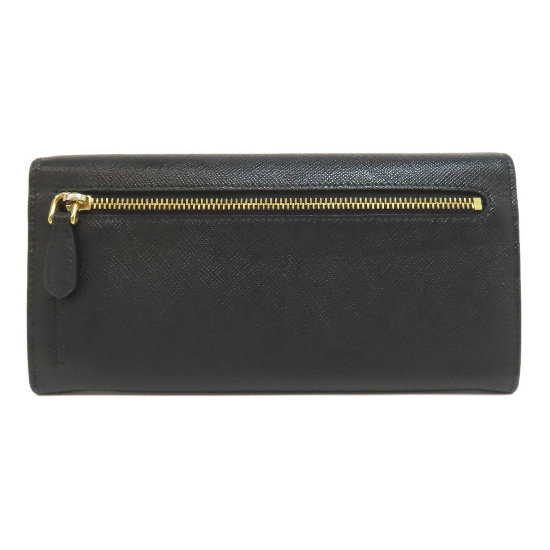 Prada Saffiano Long Wallet Leather