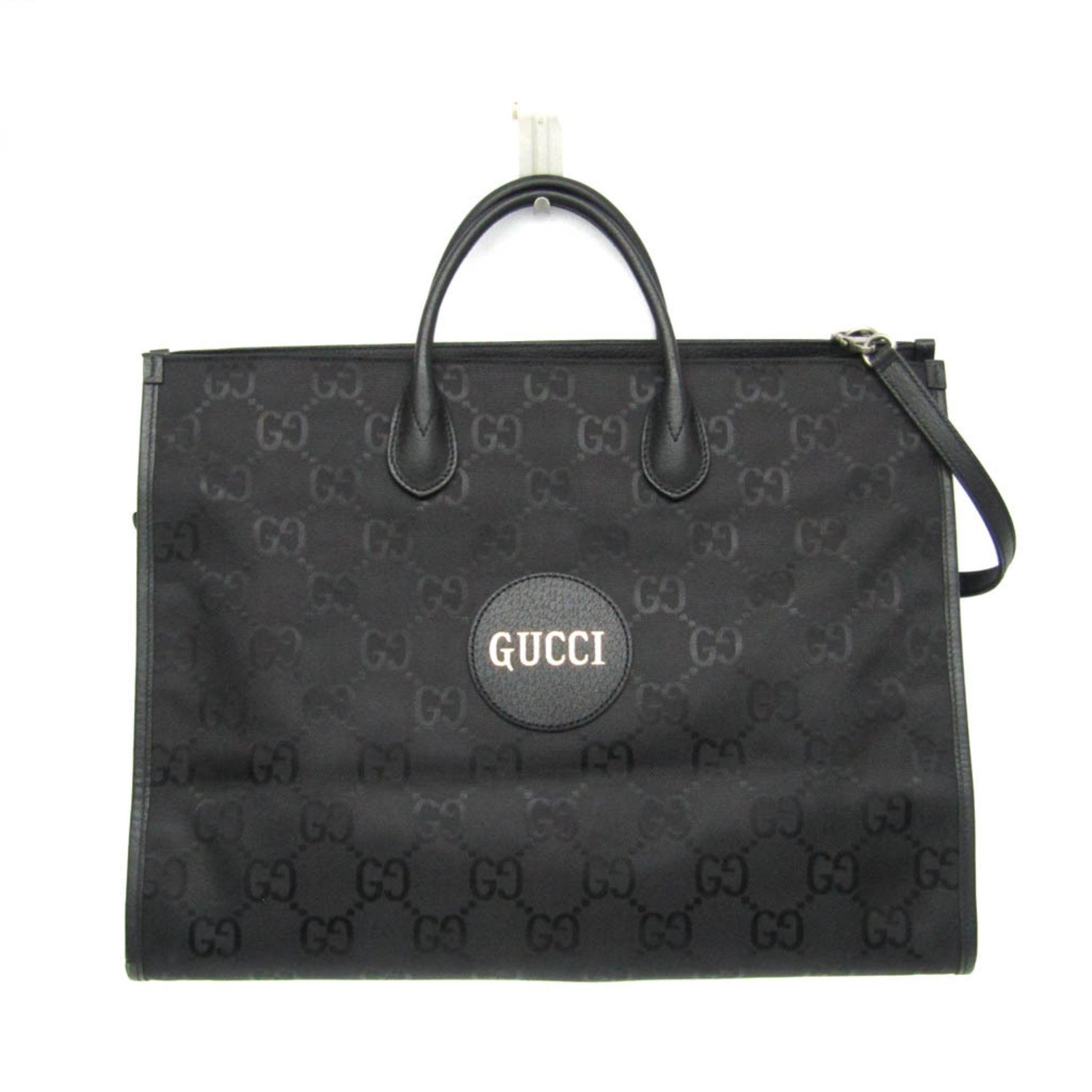Gucci Off The Grid GG Men,Women Nylon Canvas,Leather Handbag,Shoulder Bag