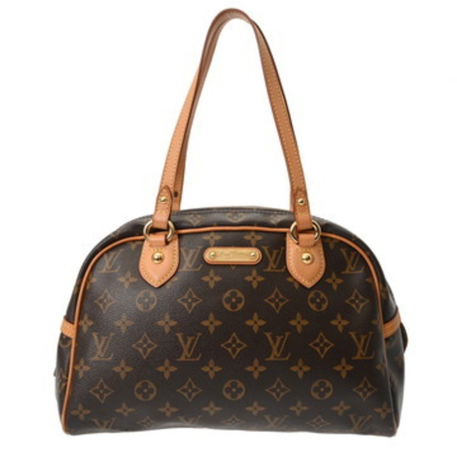 LOUIS VUITTON Monogram Montorgueil PM Canvas Handbag