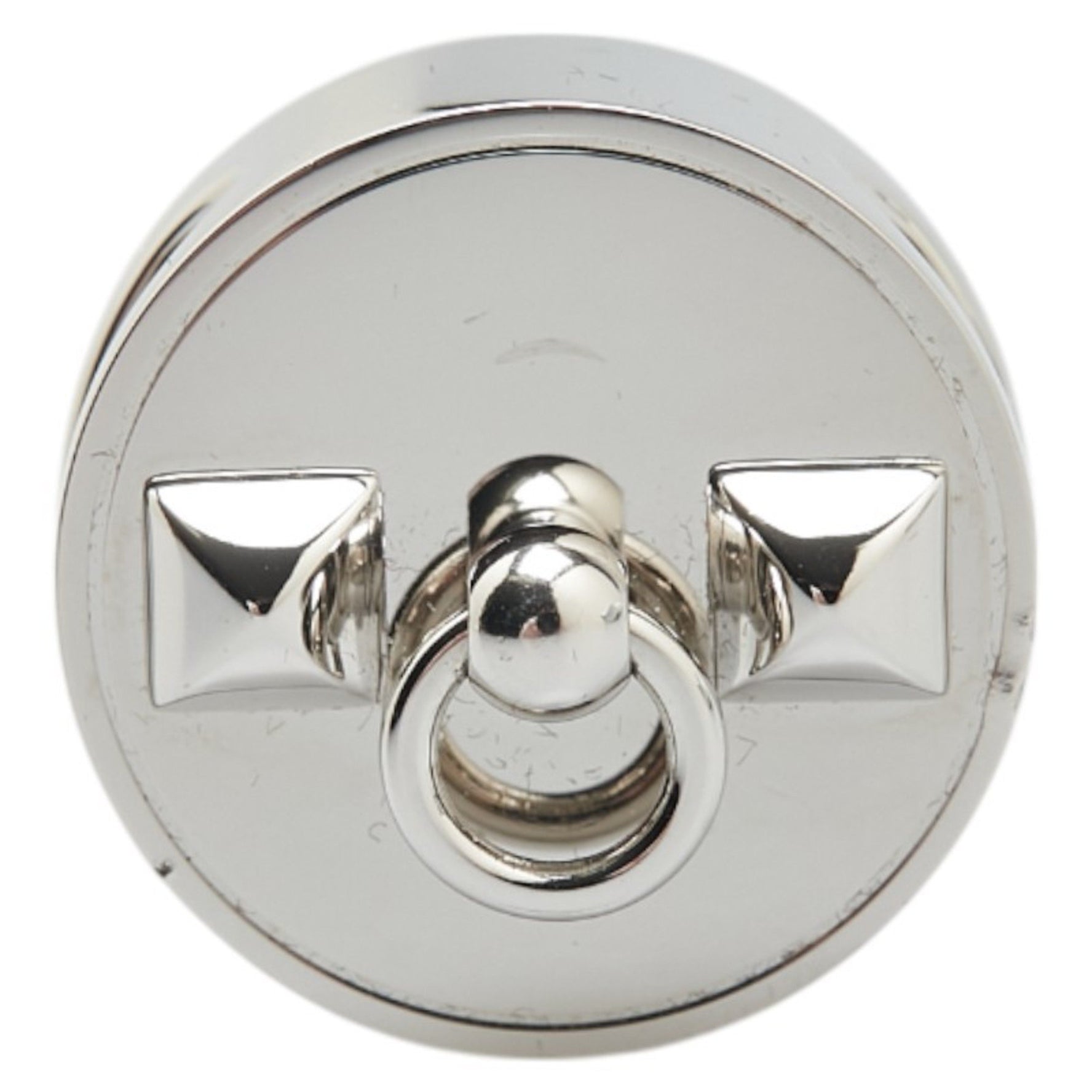 Hermes Collier de Chien scarf ring in metal .