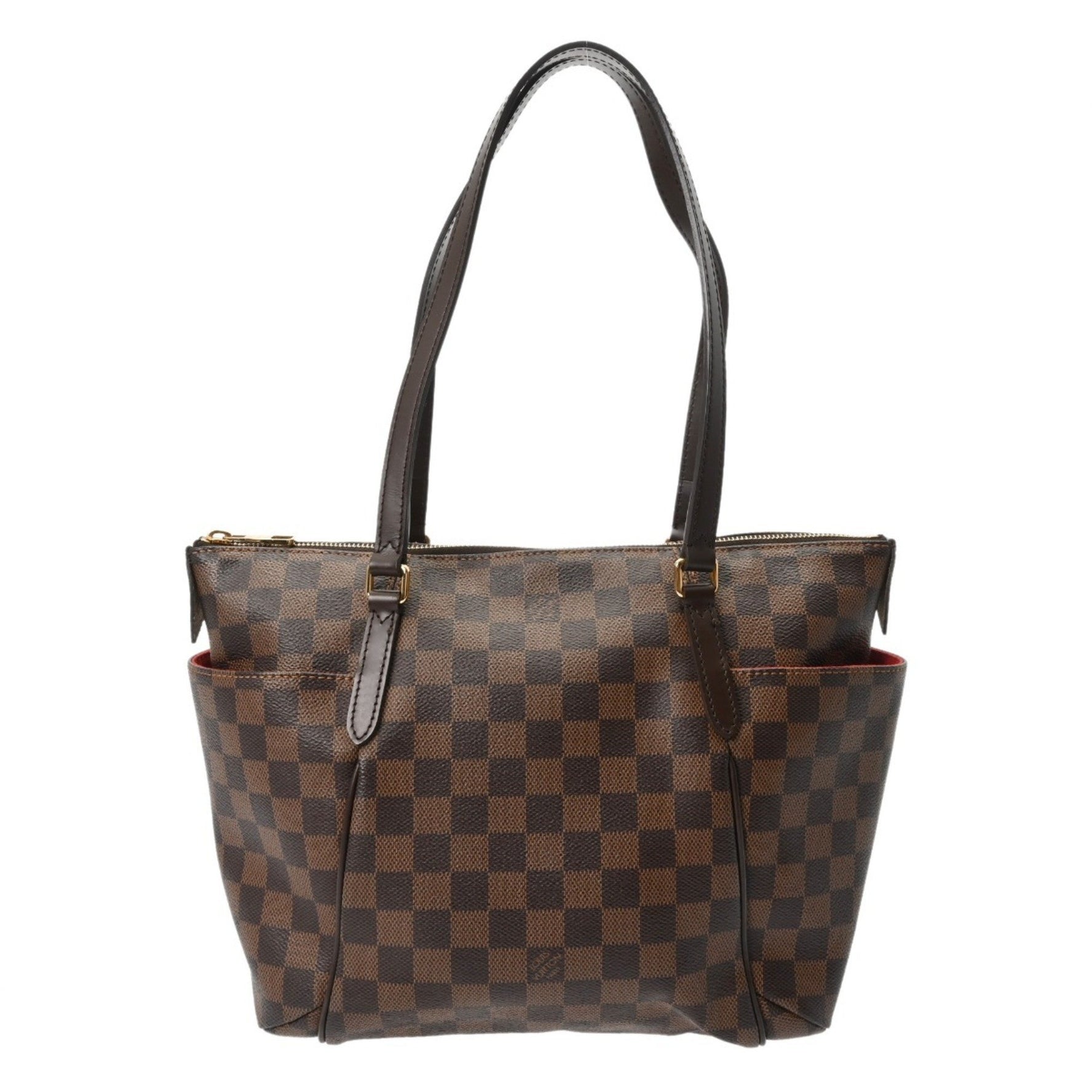 LOUIS VUITTON Damier Totally PM Unisex Canvas Tote Bag
