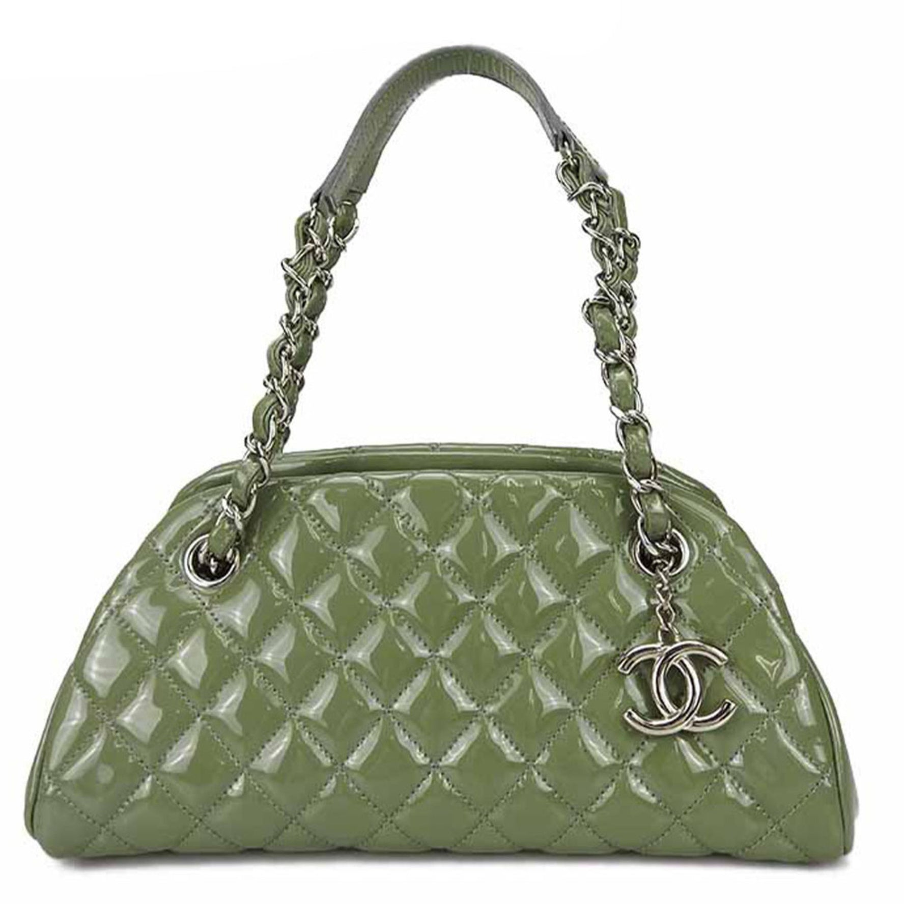 Chanel Chain Handbag Mademoiselle Coco Mark No. 14 Enamel Ladies Hand Bag Shoulder