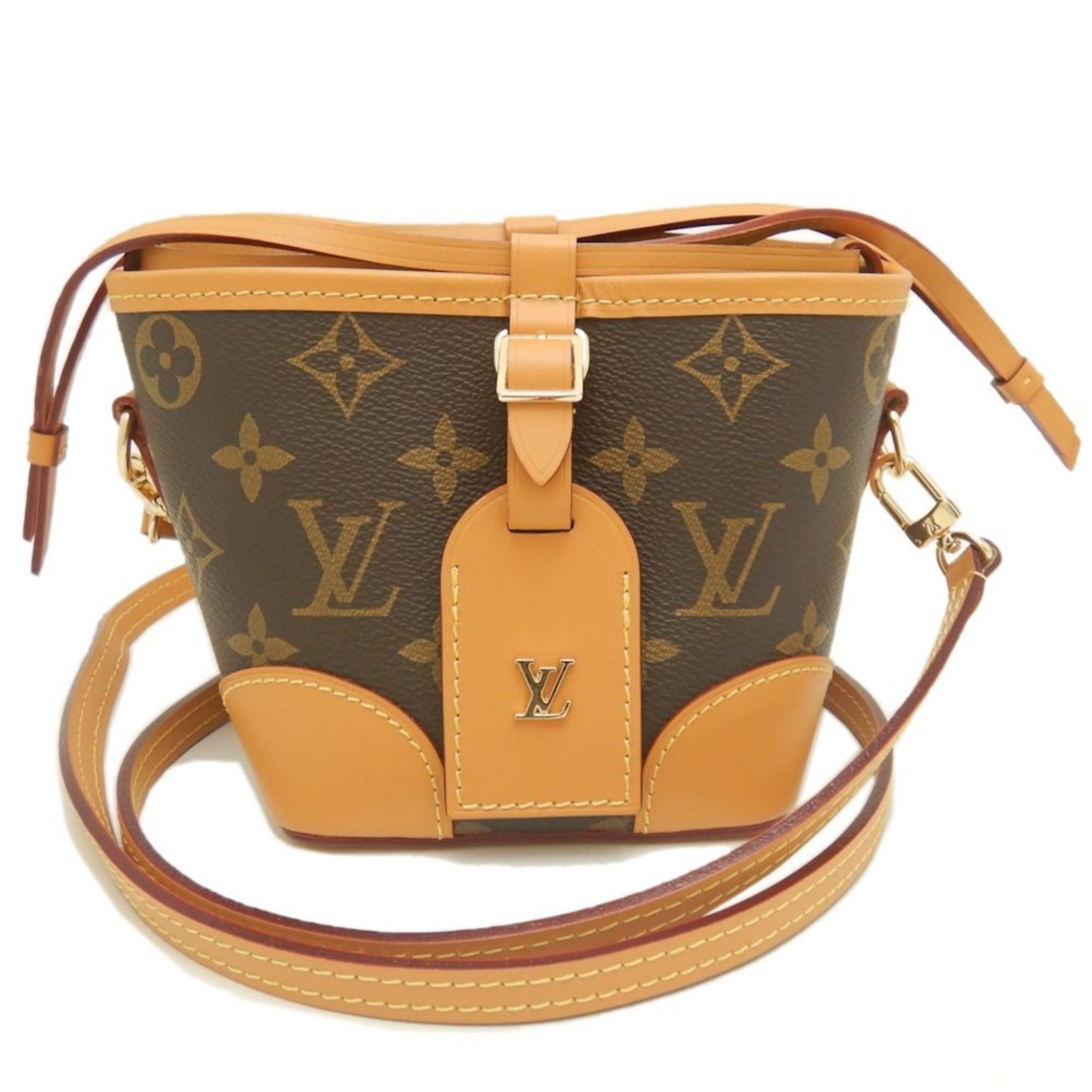 Louis Vuitton Monogram Noe Purse Shoulder Bag Brown