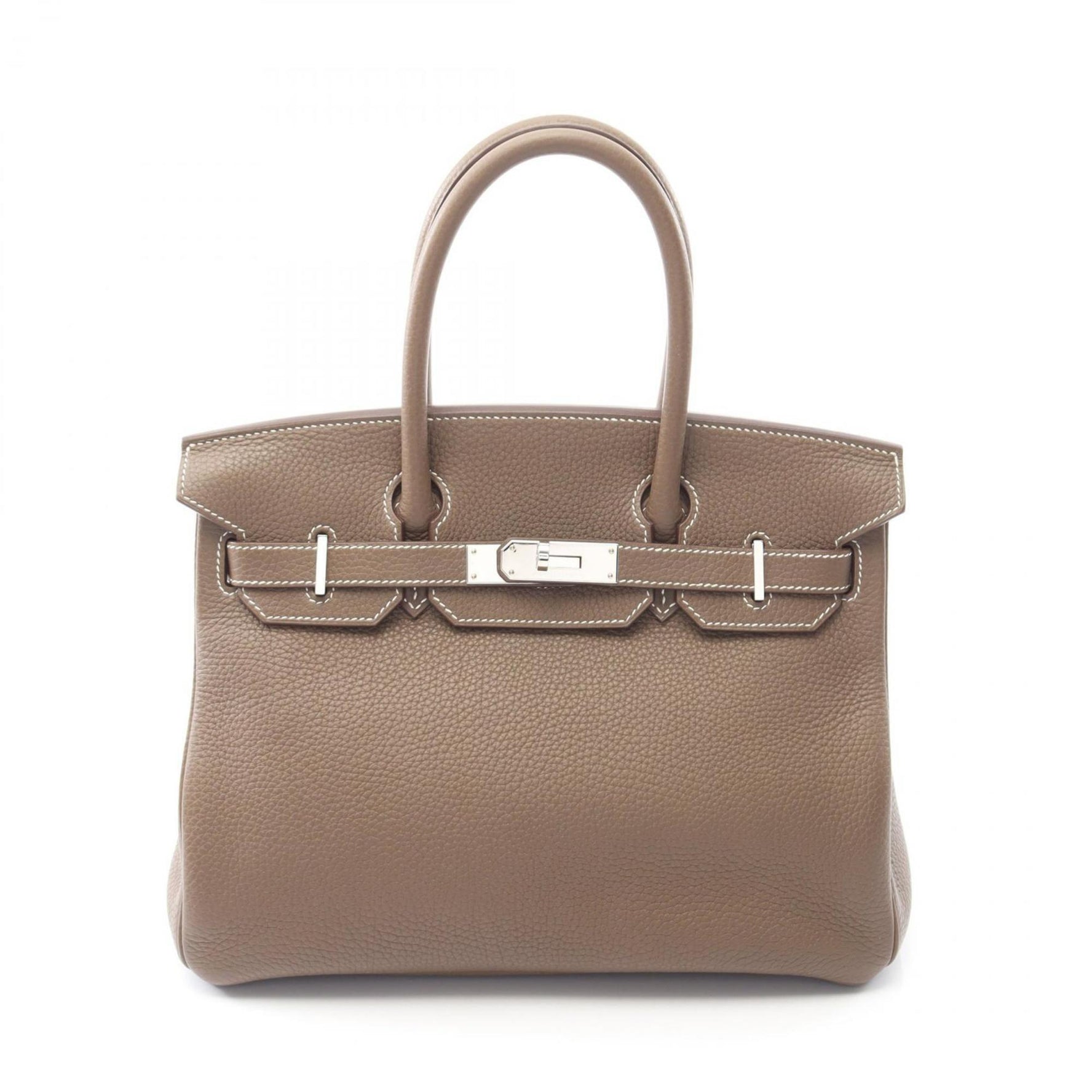 Hermes Birkin 30 Handbag, Leather Togo, Women's, Brown