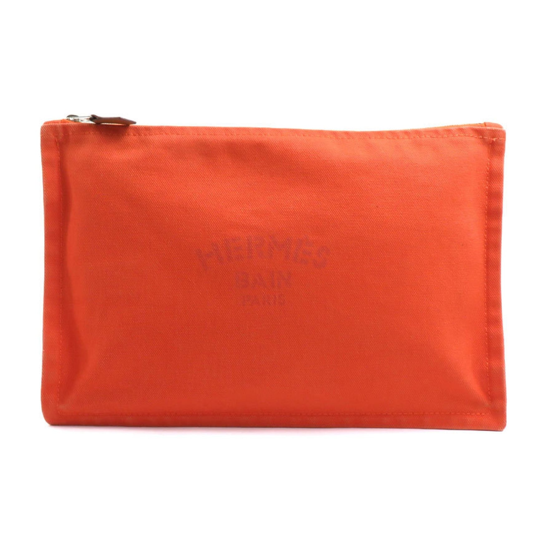 Hermes Pouch Yachting GM Canvas Unisex
