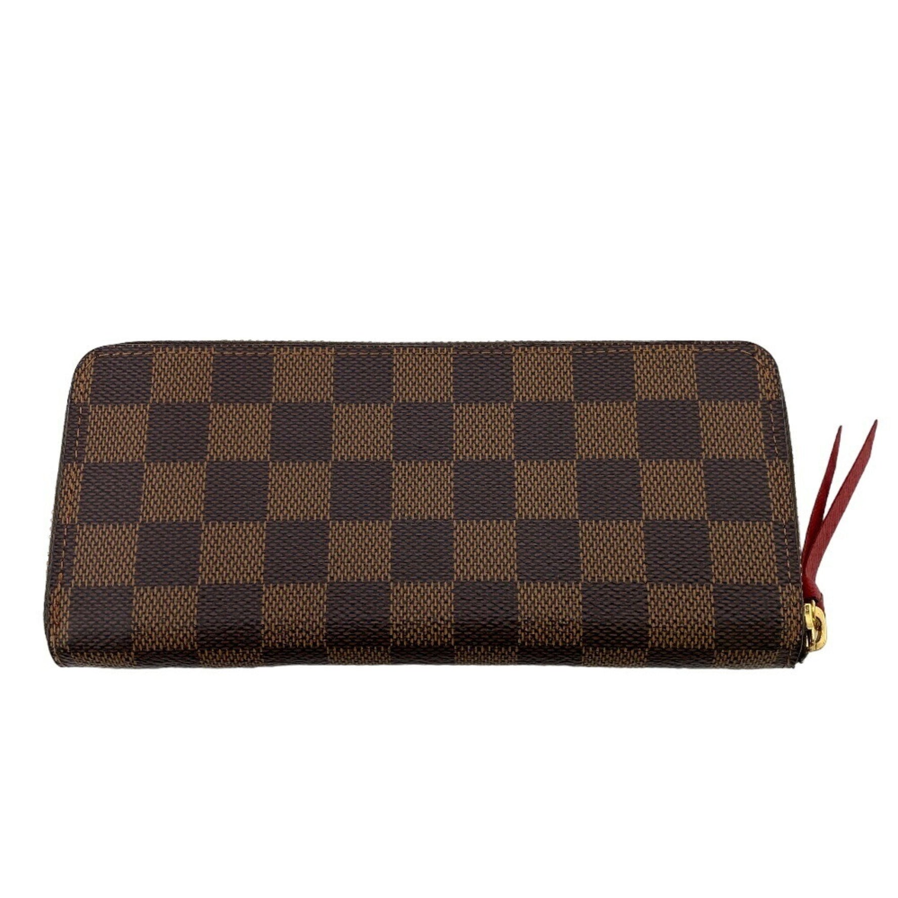 Louis Vuitton Portefeuille Clemence Round Damier Long Wallet