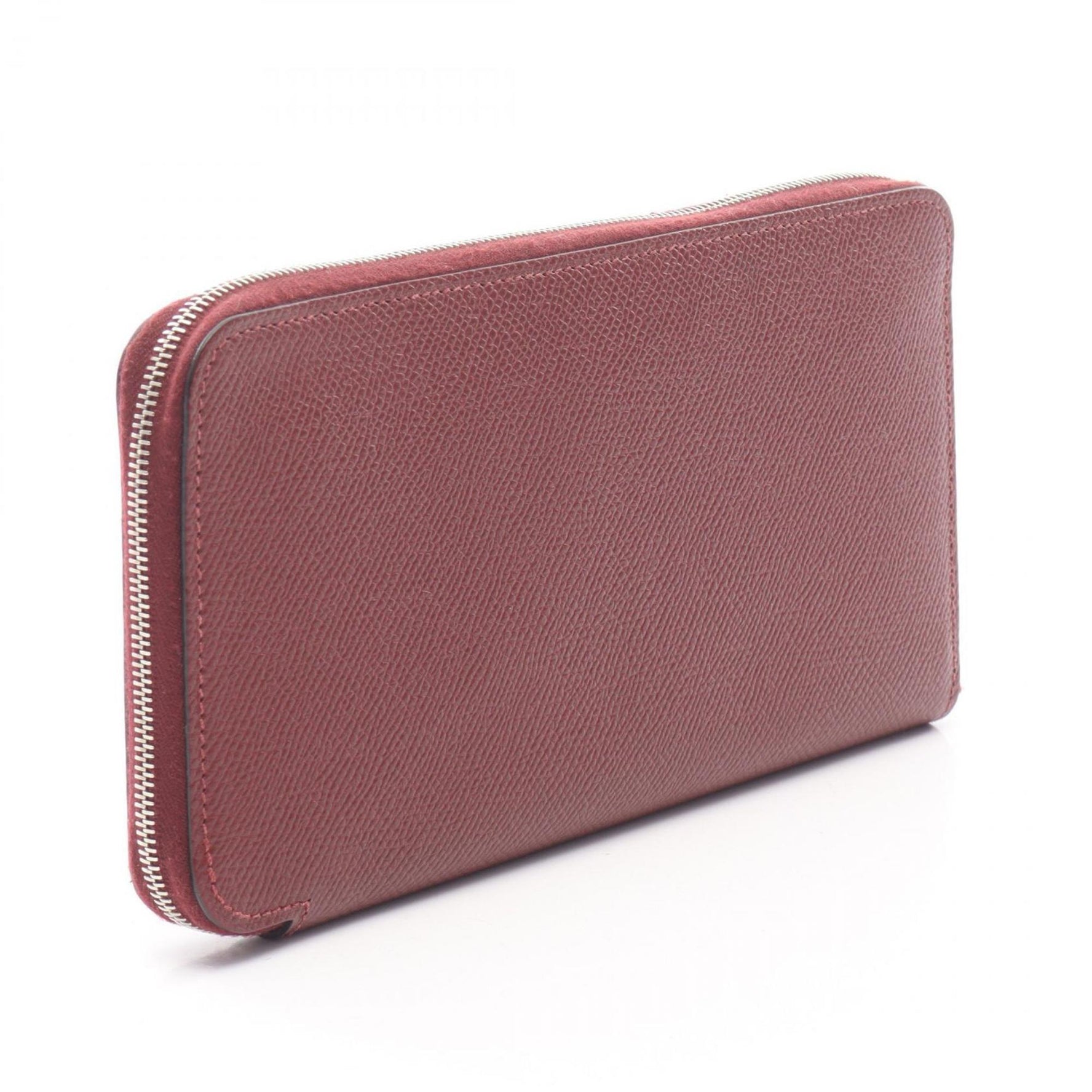 Hermes Hermès Azap Long Silkin Round Wallet, Leather, Epsom