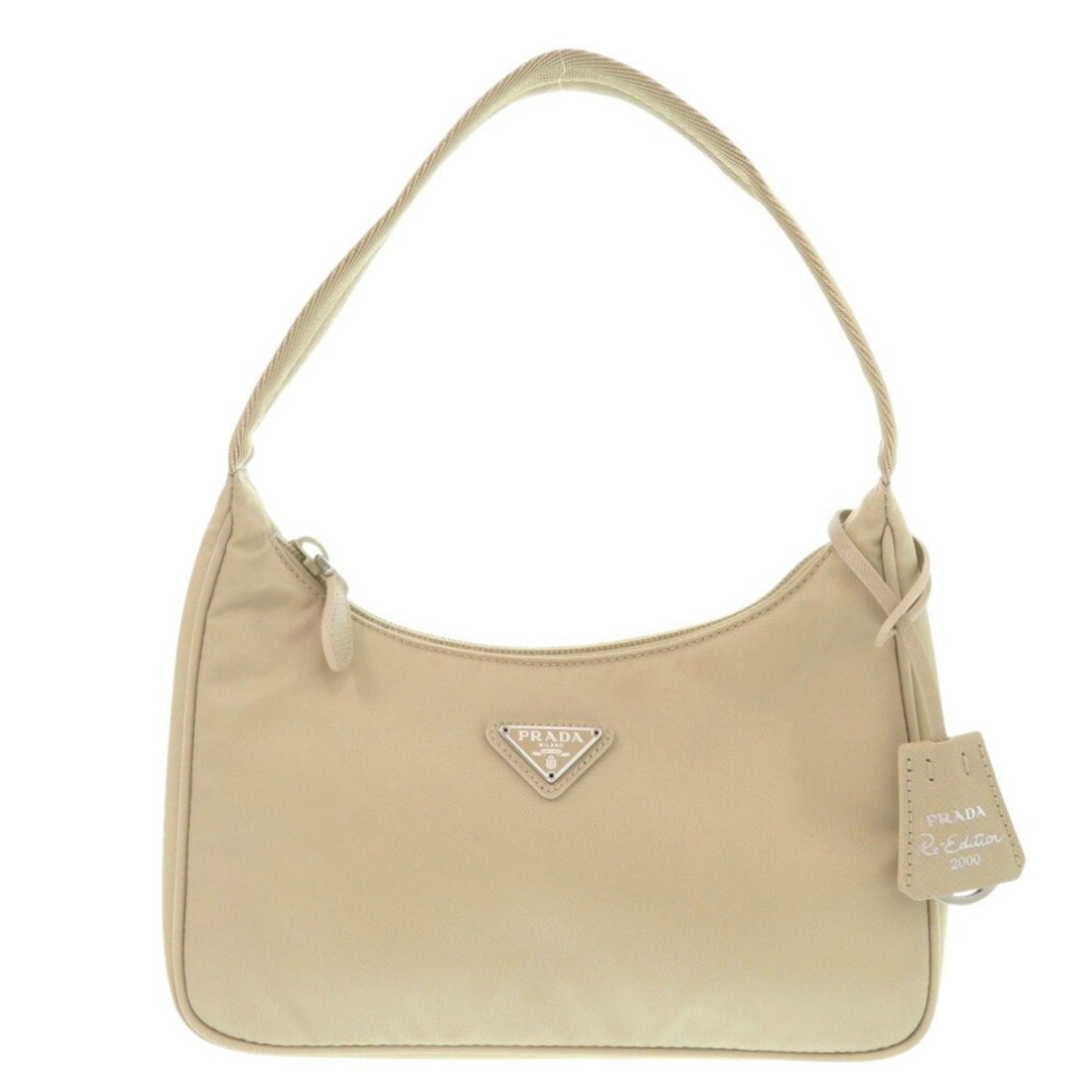 Like new Prada Re-Edition 2000 Re-Nylon Desert nylon handbag in