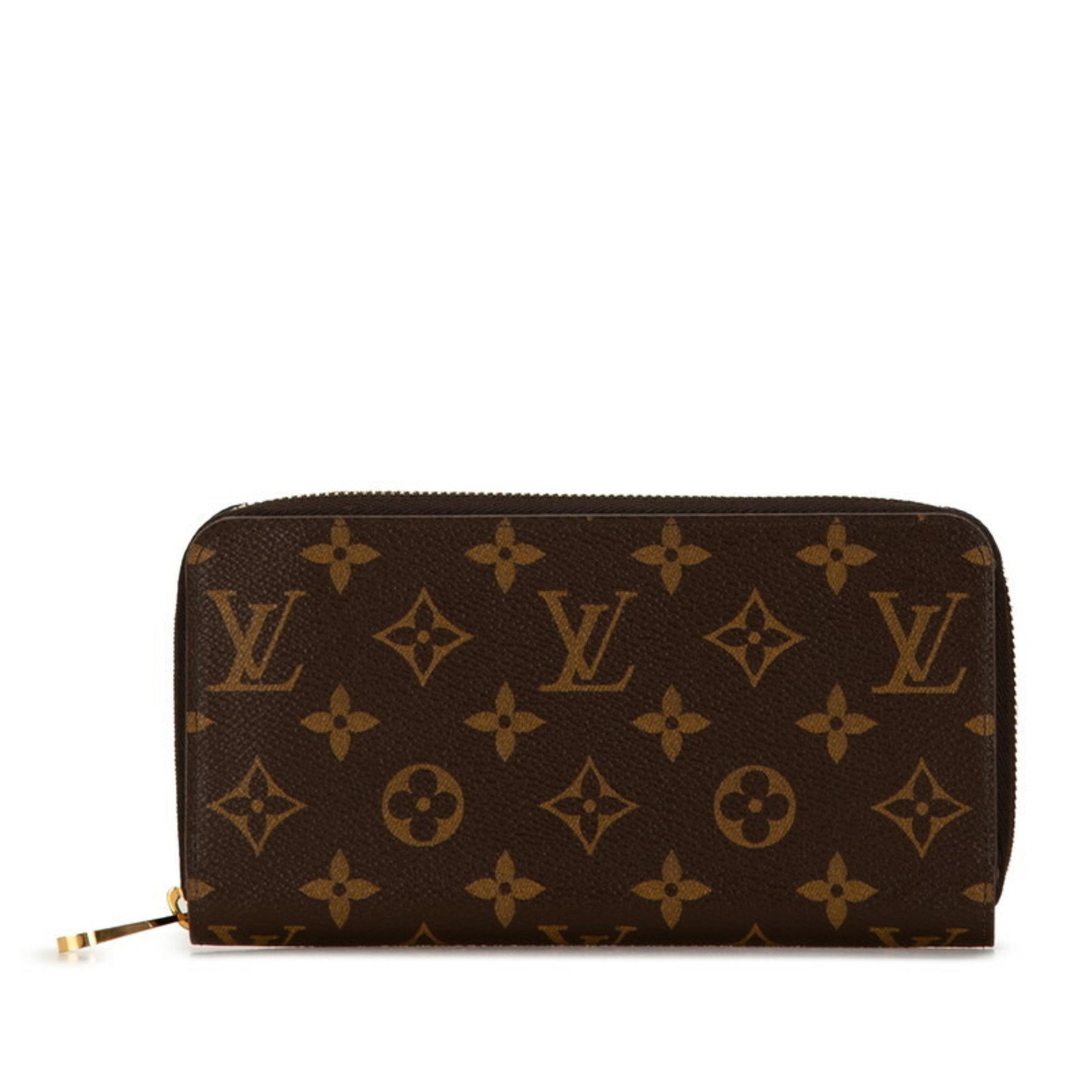 Louis Vuitton Monogram Zippy Wallet Round Long PVC