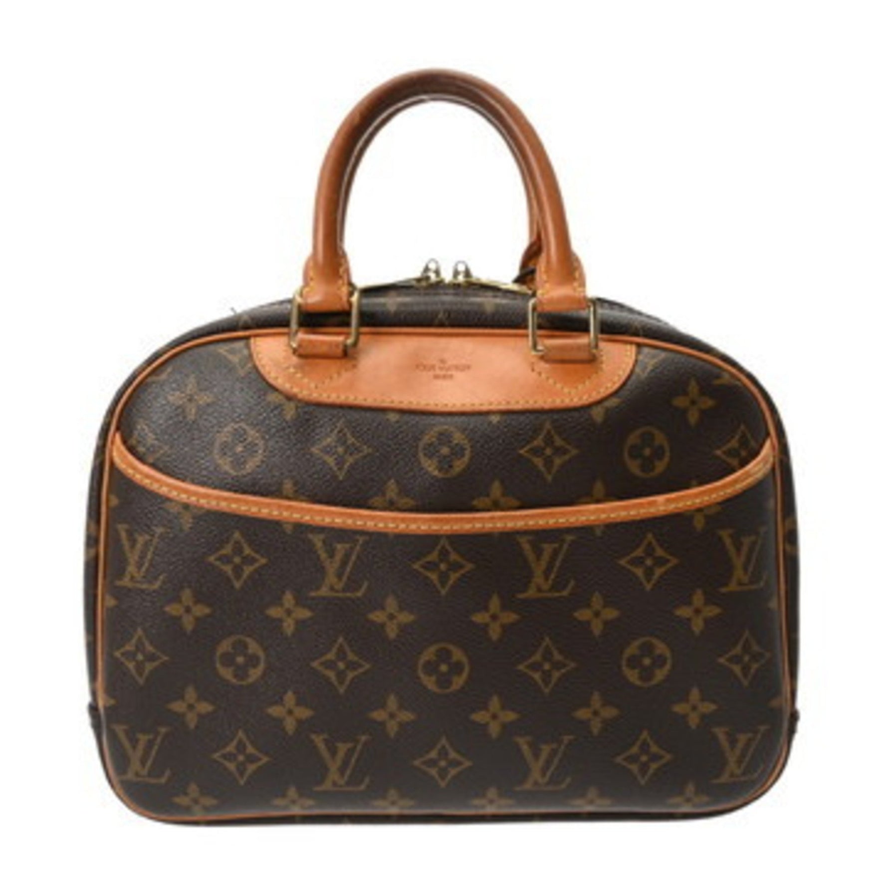 LOUIS VUITTON Monogram Trouville Canvas Handbag