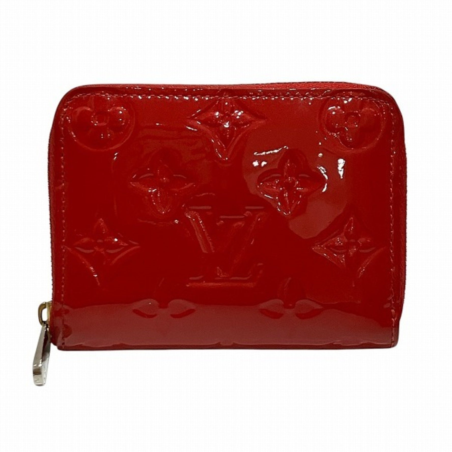 Louis Vuitton Monogram Vernis Zippy Coin Purse Round Zip Wallet/Coin Case Wallet