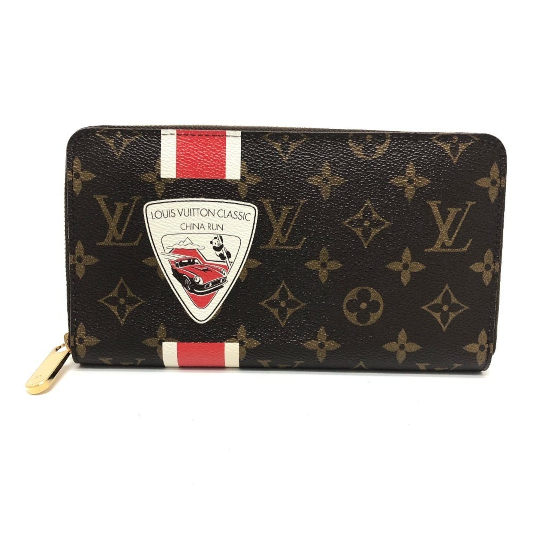 Louis Vuitton Monogram China Run Zippy Organizer Long Wallet in Canvas