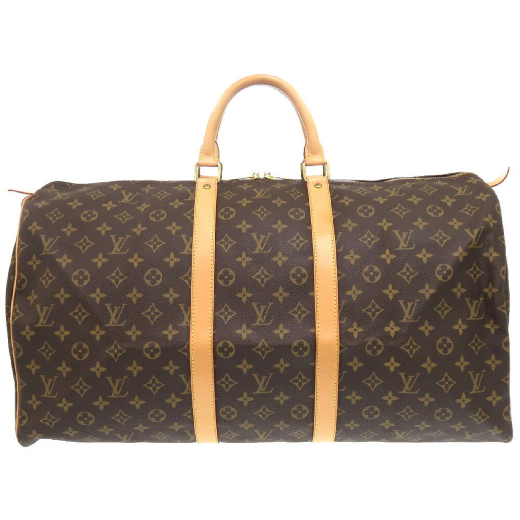 Louis Vuitton Keepall 55 Monogram Boston Bag