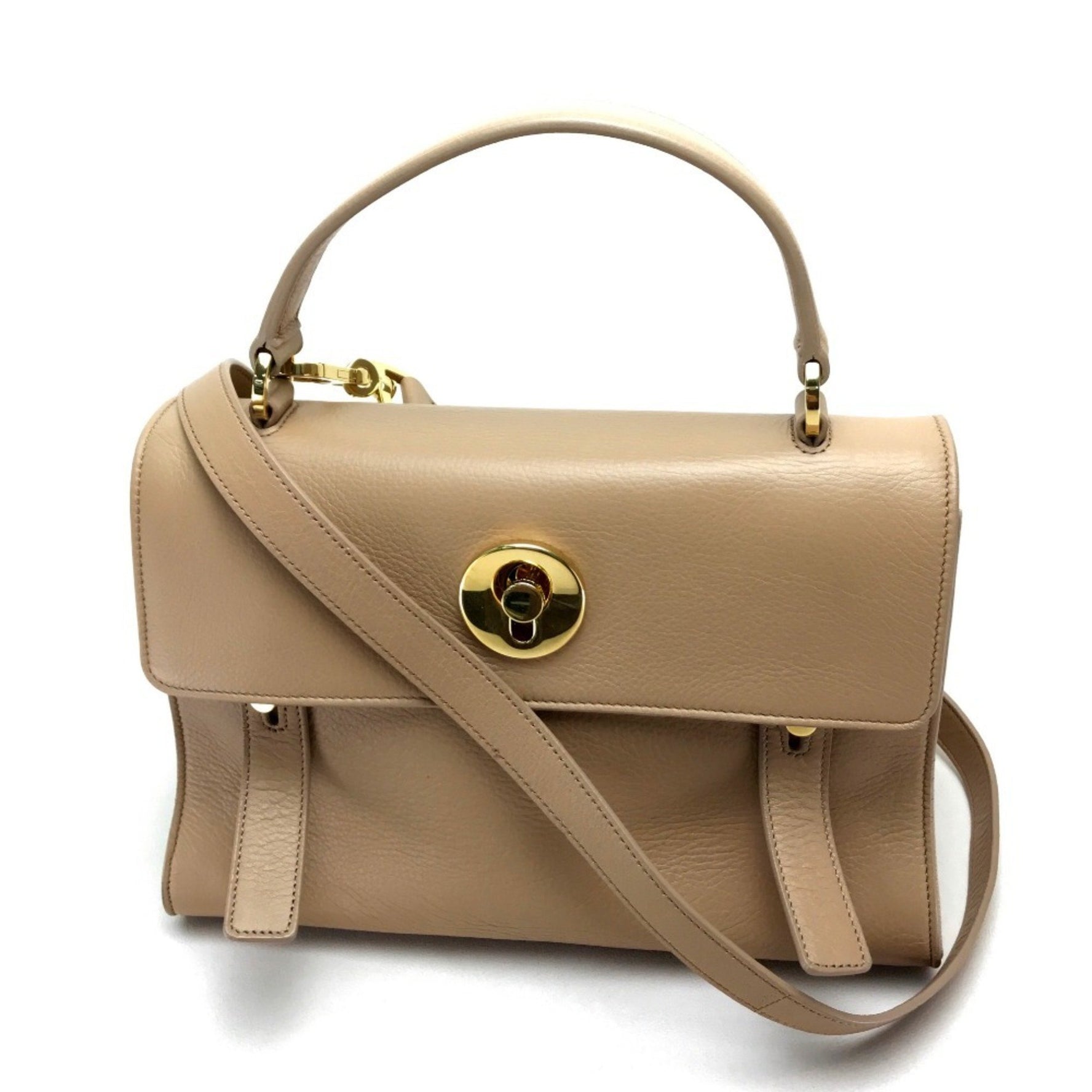 Saint Laurent Paris Muse Toe Handbag Shoulder Bag Leather