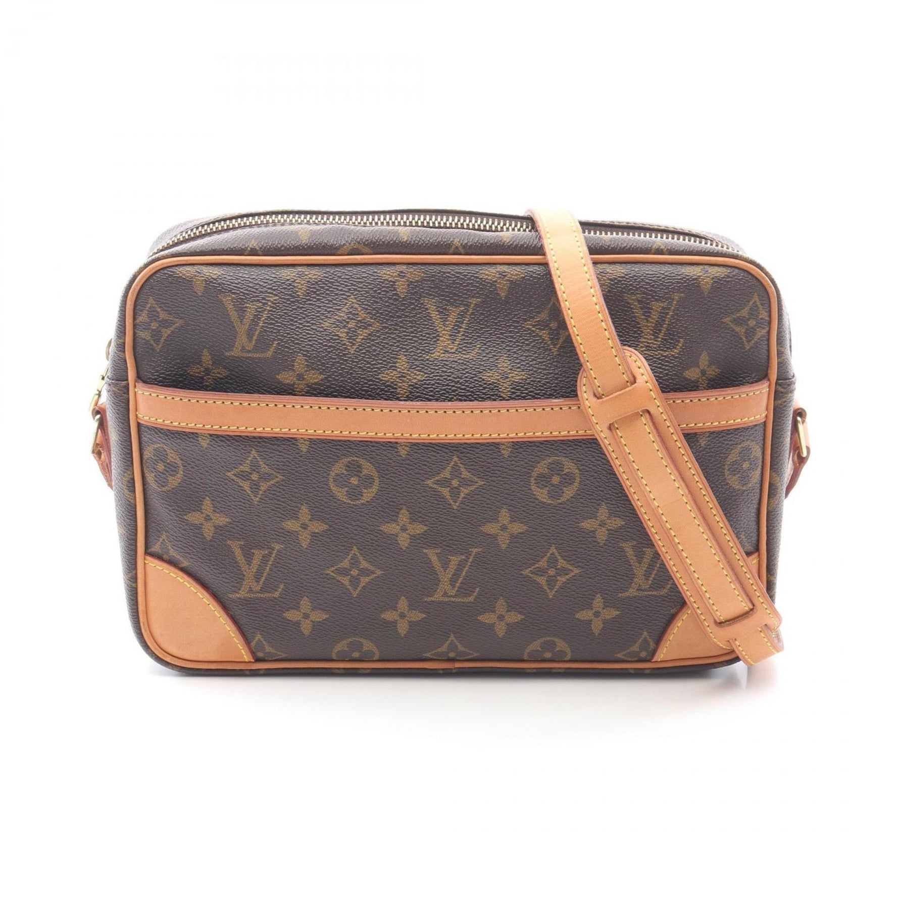 Louis Vuitton Trocadero 27 Shoulder Bag, Coated Canvas and Leather, Monogram, Brown
