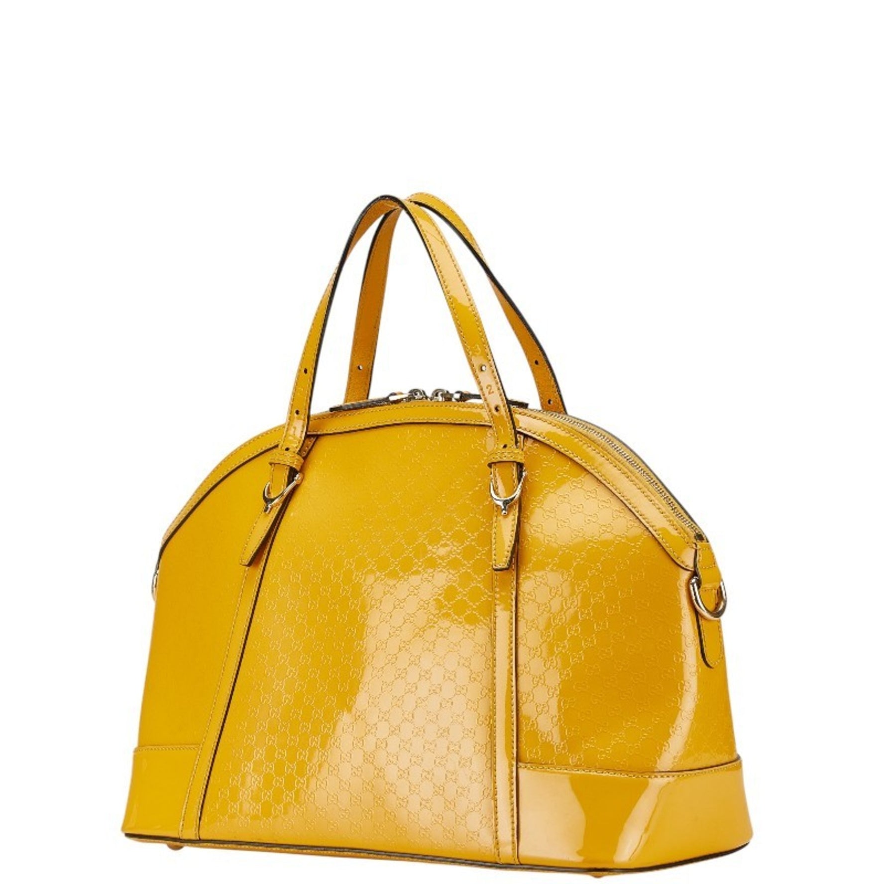Gucci Micro Guccissima Handbag Tote Bag Patent Leather