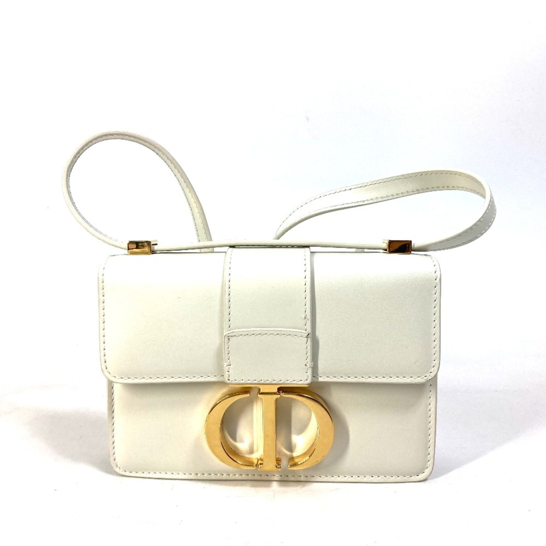 Christian Dior Christian CDHardware Pochette Crossbody pouch Shoulder Bag Gold