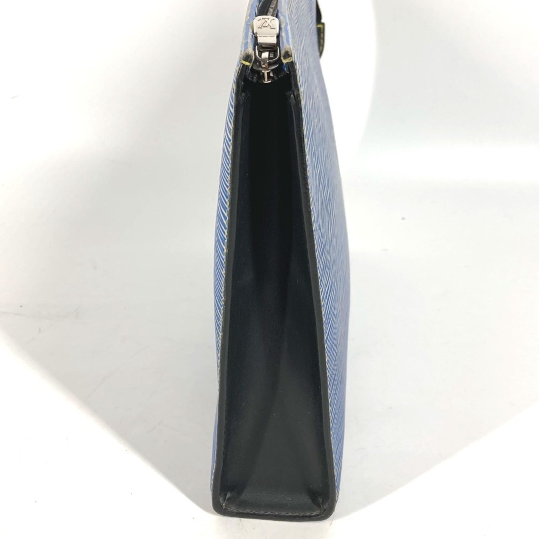Louis Vuitton Epi Denim Poche Toilette Bag Pouch Second Leather Men's