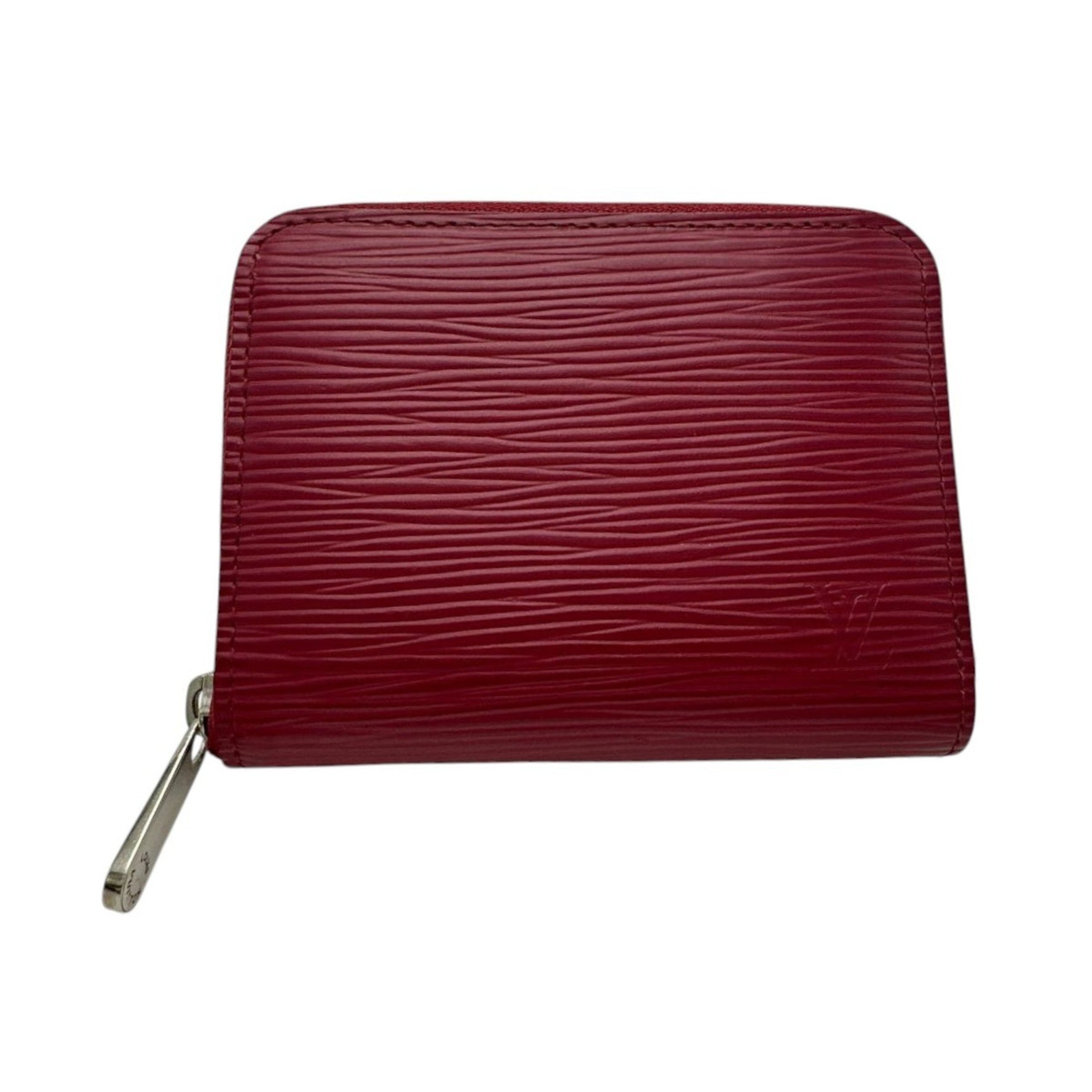 Louis Vuitton Wallets and coin cases Epi Zippy Coin Purse Leather Red