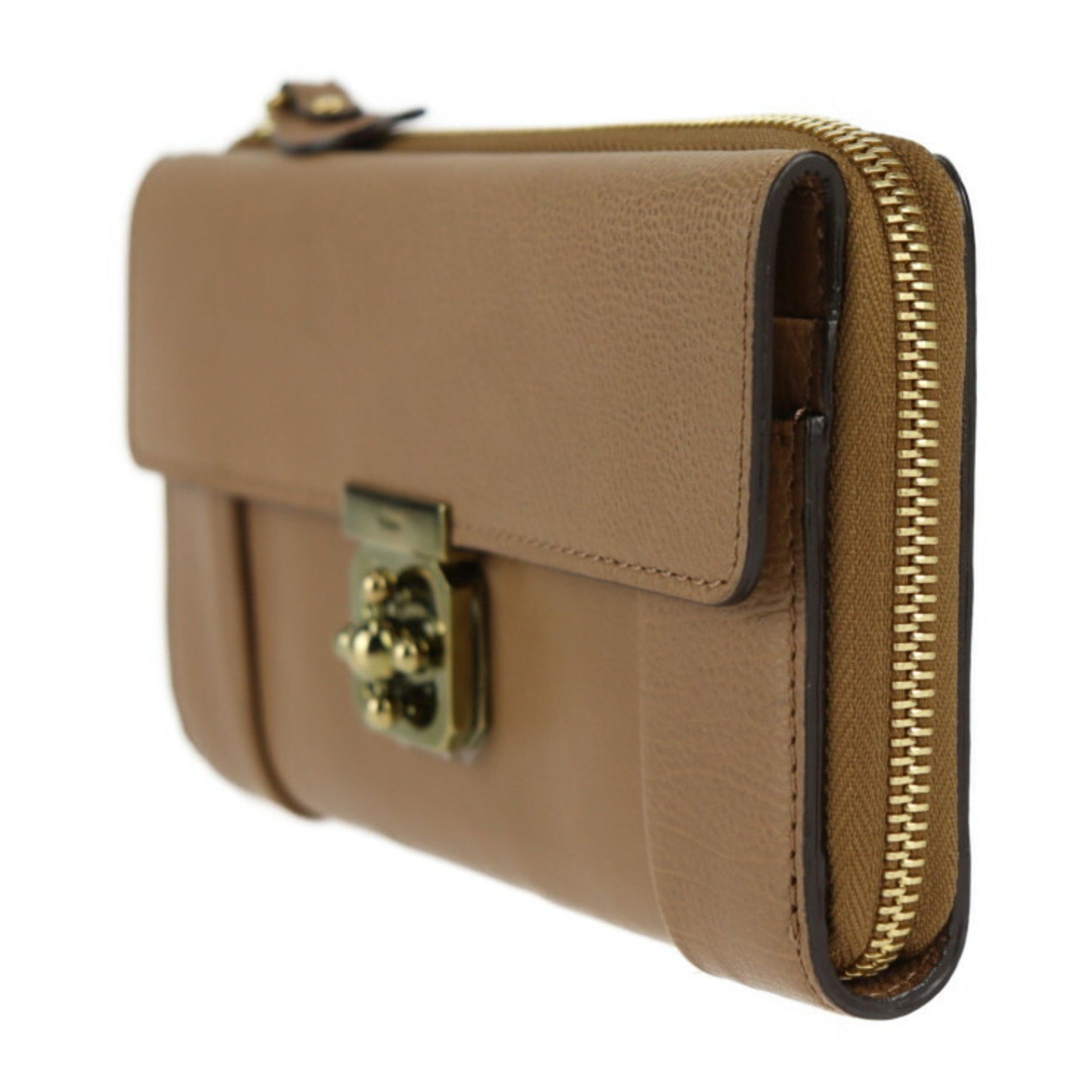 Chloé Chloe ELSIE Long Wallet Leather L-Shaped