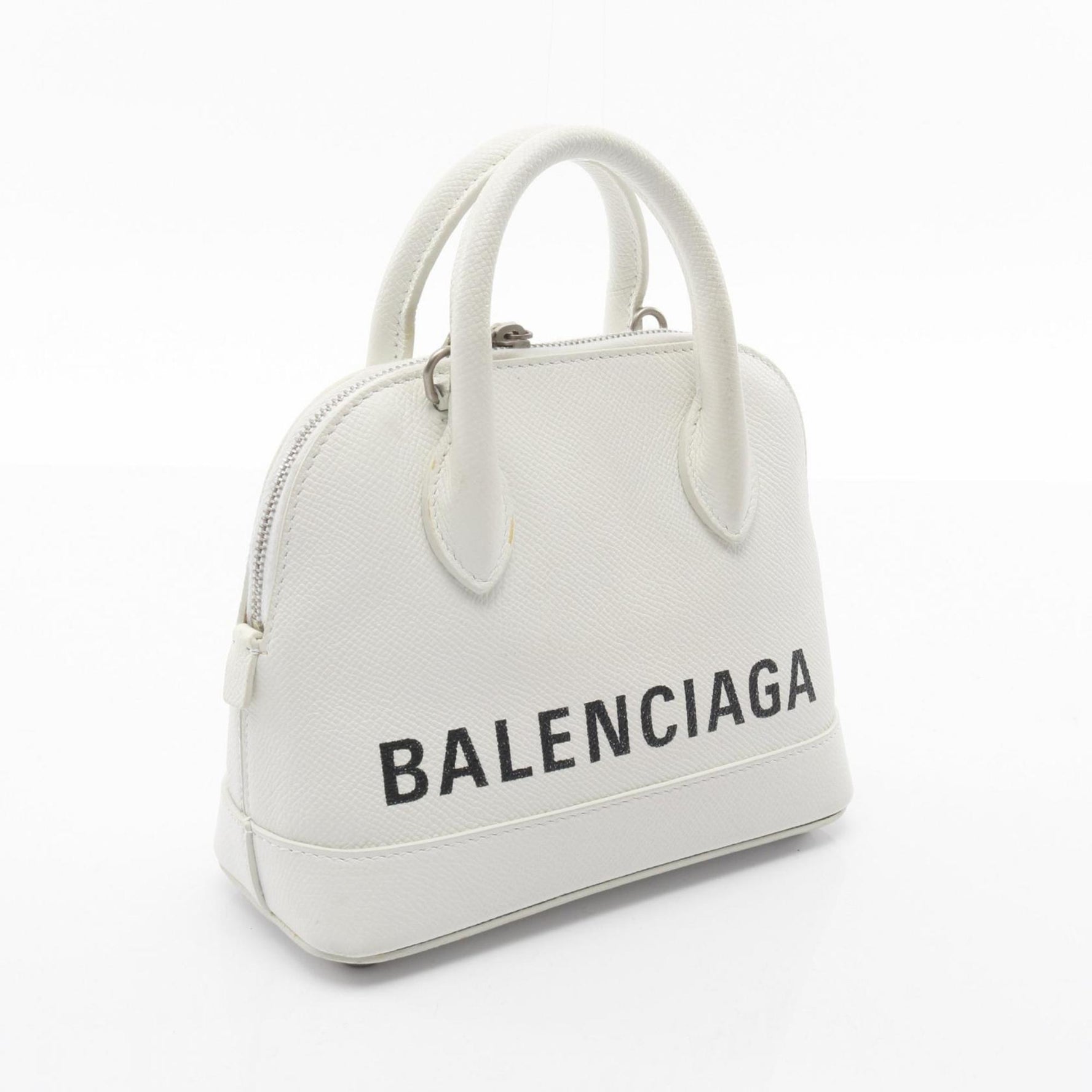 Balenciaga VILLE TOP HANDLE XXS Leather Handbag