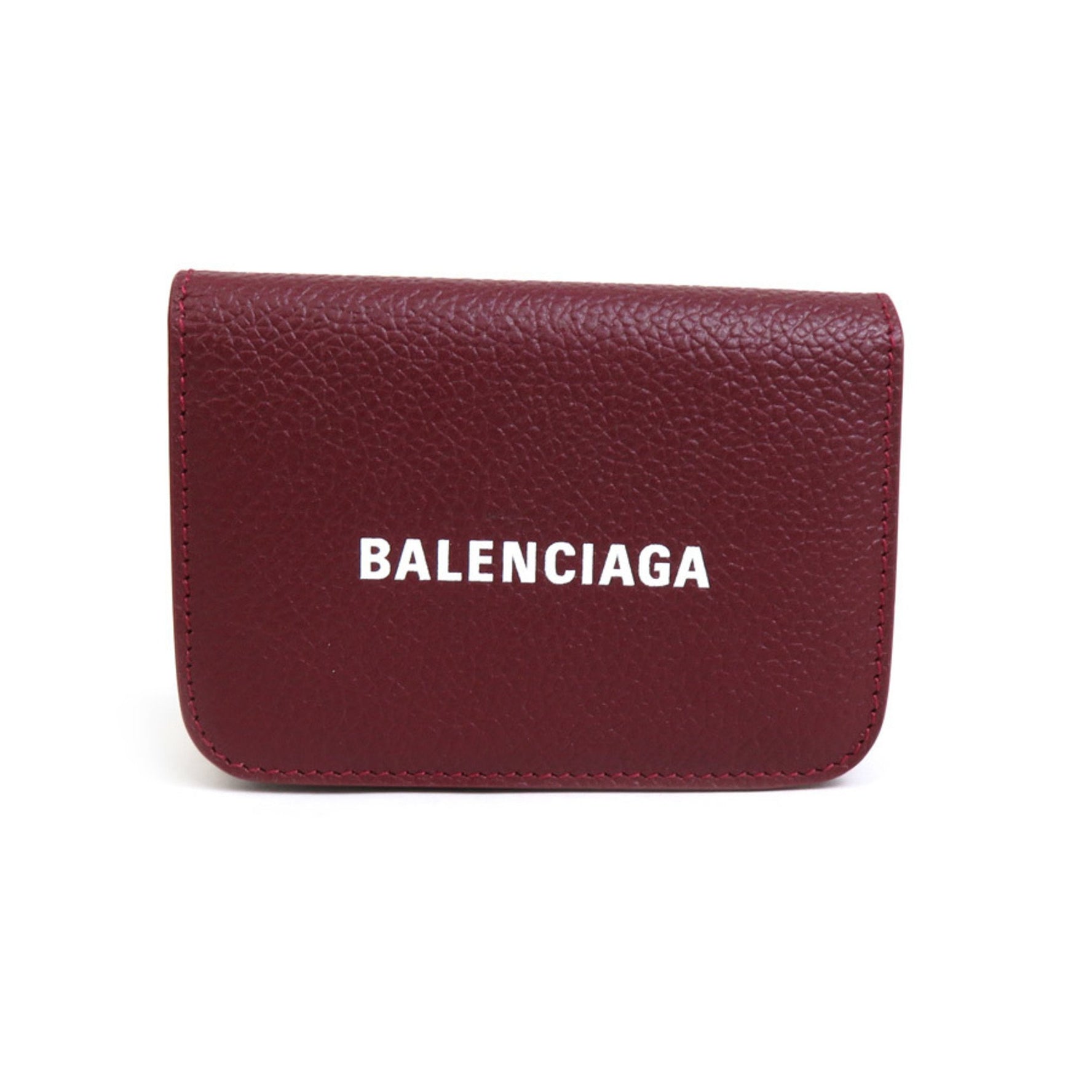 BALENCIAGA Trifold Wallet Leather Unisex
