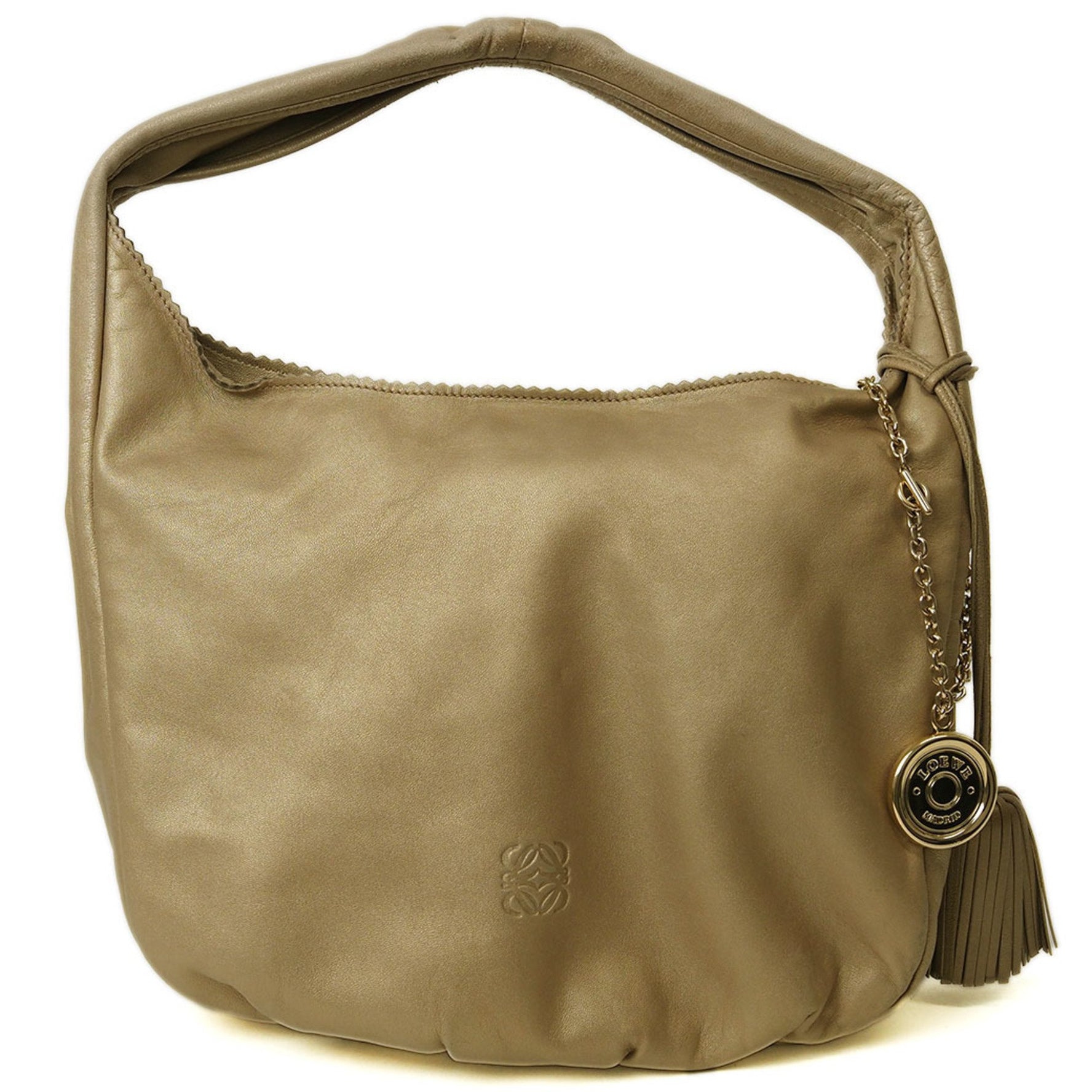 LOEWE ANAGRAM BAG LEATHER SHOULDER