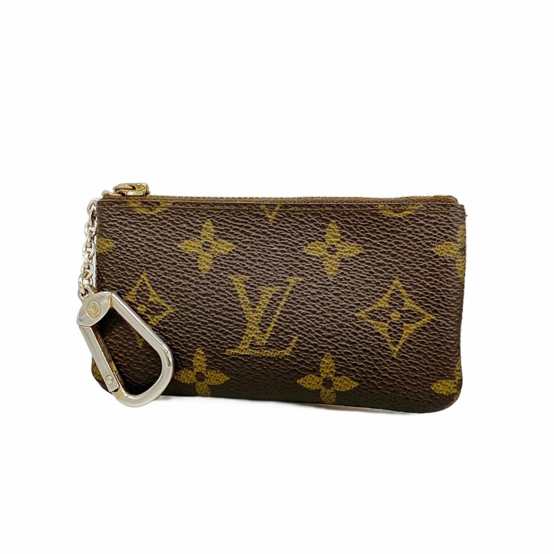 Louis Vuitton Monogram Pochette Cle Wallet/Coin Case Men's/Women's