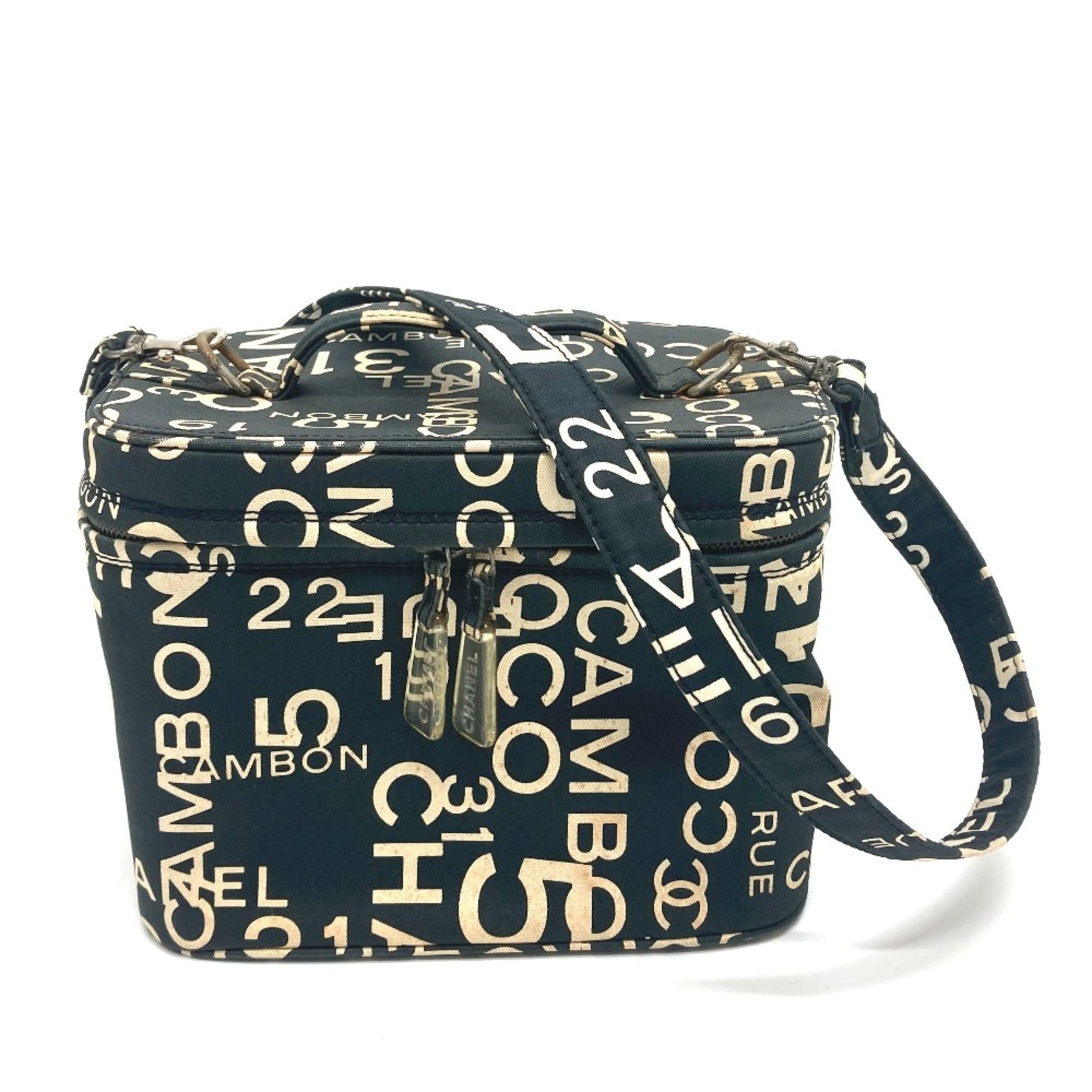 Chanel By The Sea Line logo Bag Cosmetic Bag Shoulder Bag Hand Bag