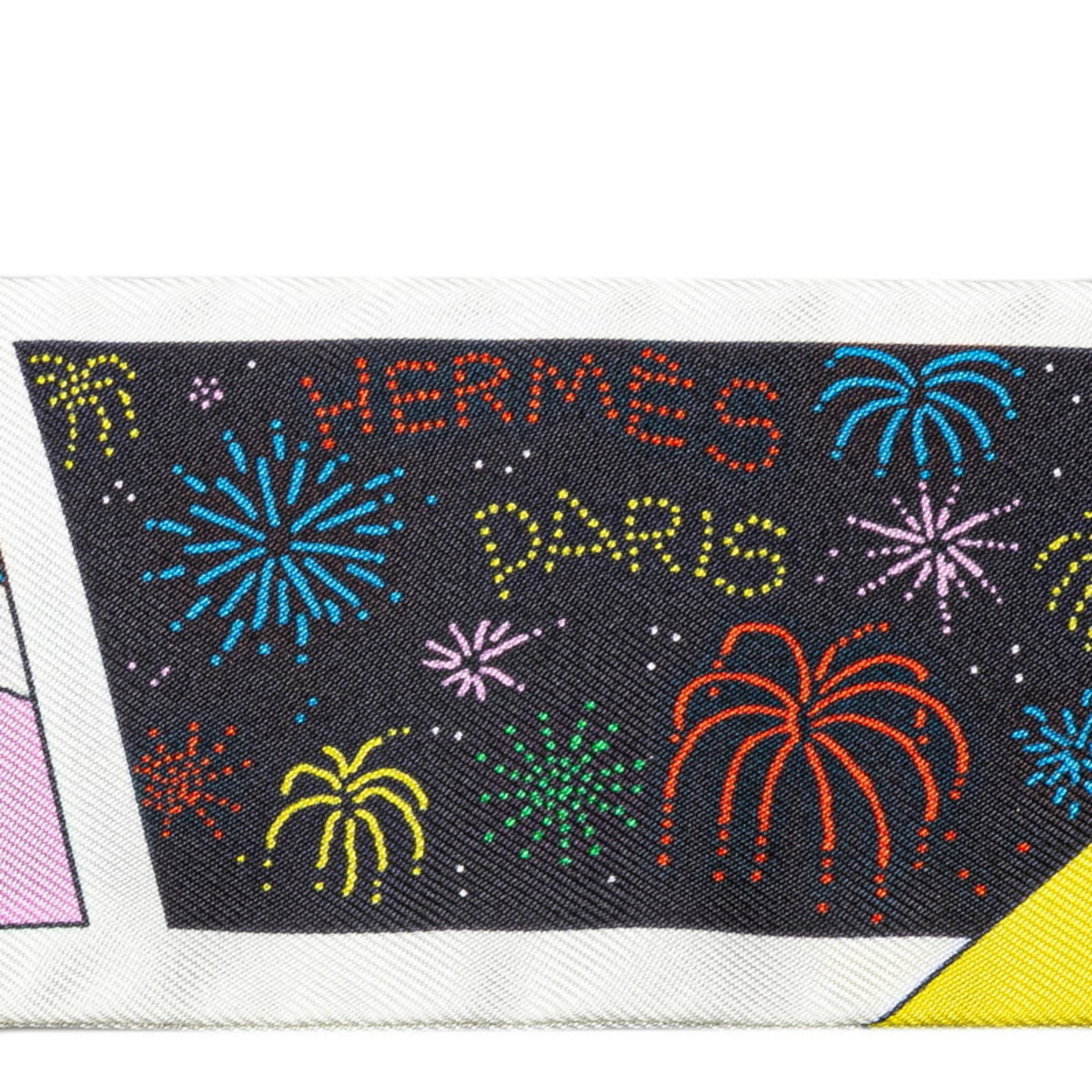 Hermès Twilly Factory Suite Scarf, Multicolor Silk, HERMES
