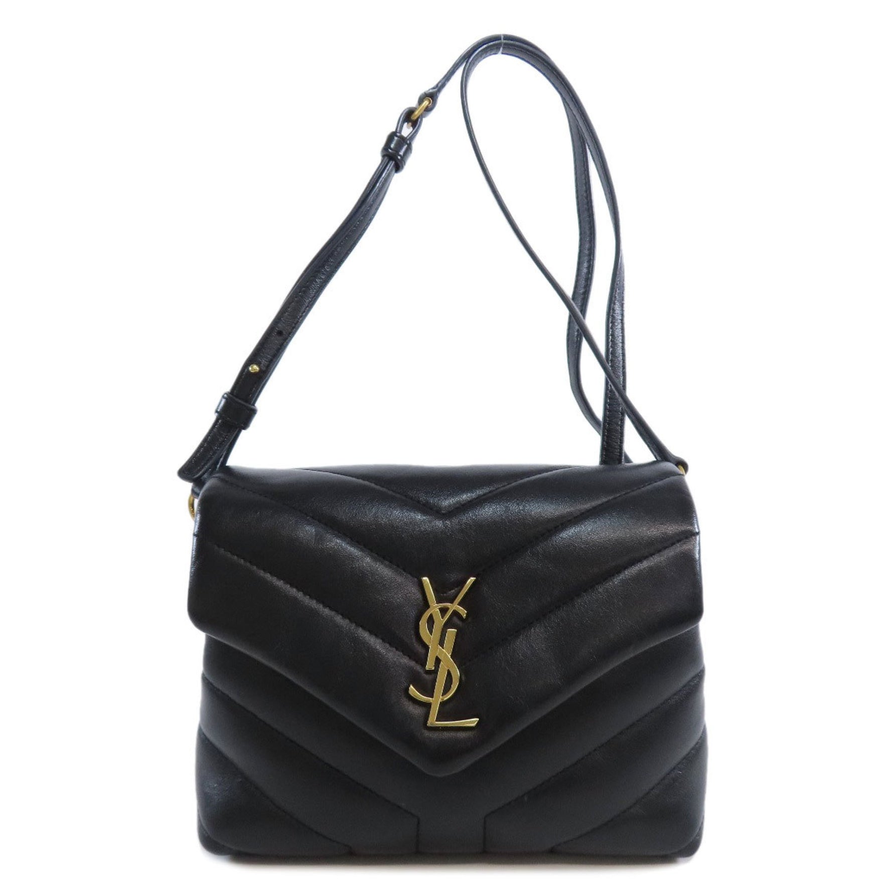 Saint Laurent Lulu Toy Bag Shoulder Leather
