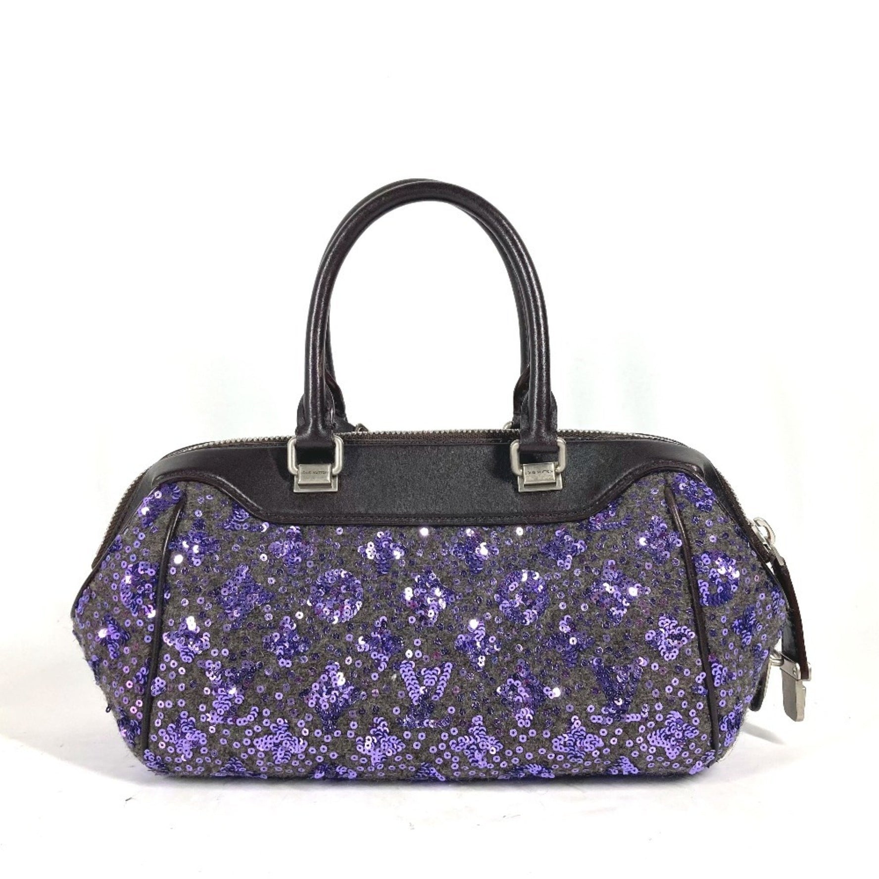 Louis Vuitton Sunshine Express Sequin Handbag Leather