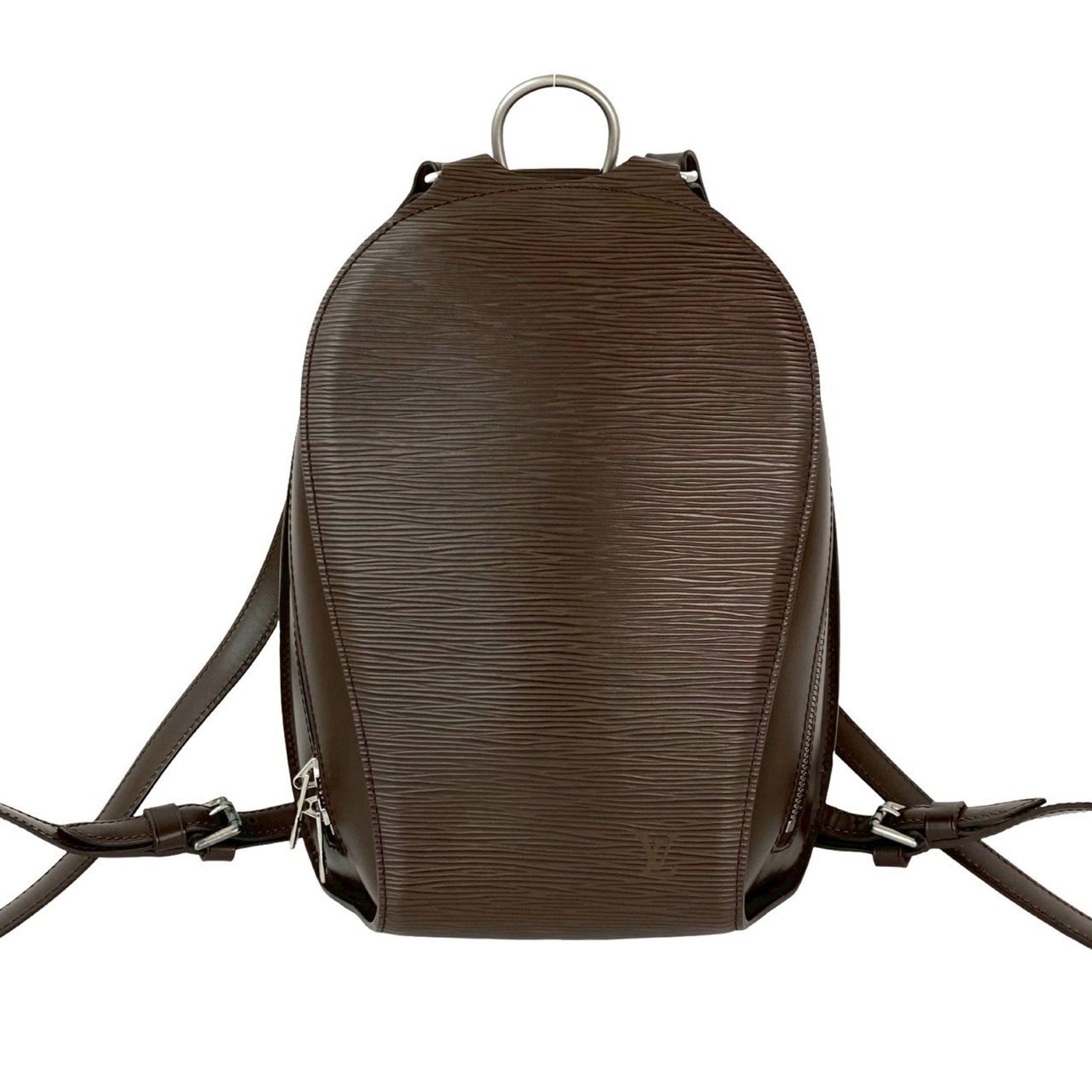 LOUIS VUITTON Vintage Mabillon Epi Leather Backpack in and Mocha, 451-6