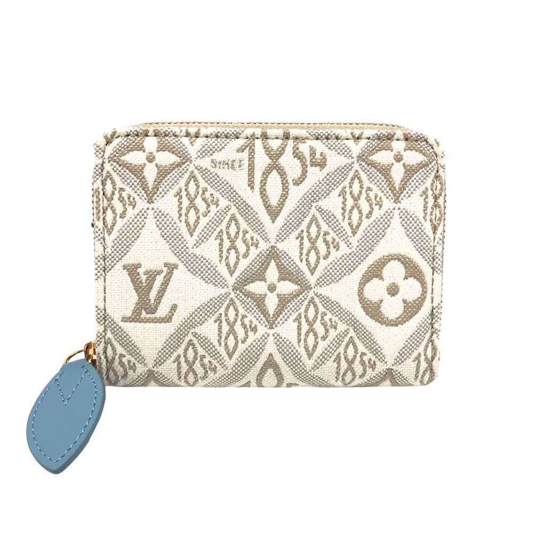 Louis Vuitton Zippy Coin Purse Monogram Jacquard Compact Wallet