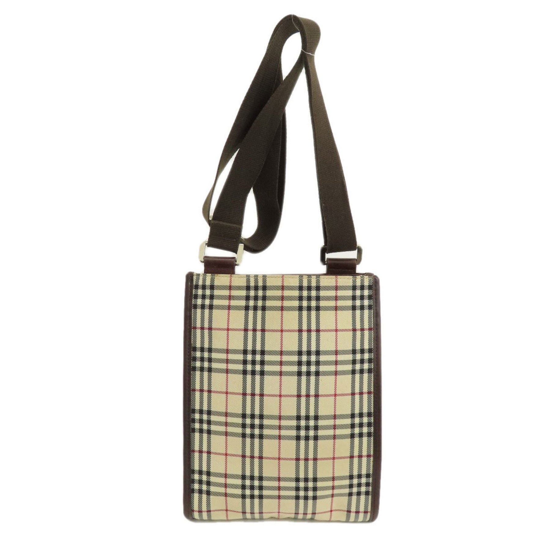 Burberry Nova Check Shoulder Bag Canvas