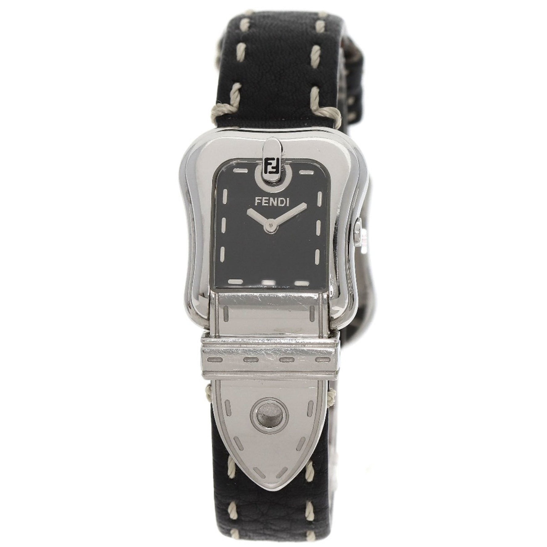 Fendi B-Fendi watch, stainless steel, leather