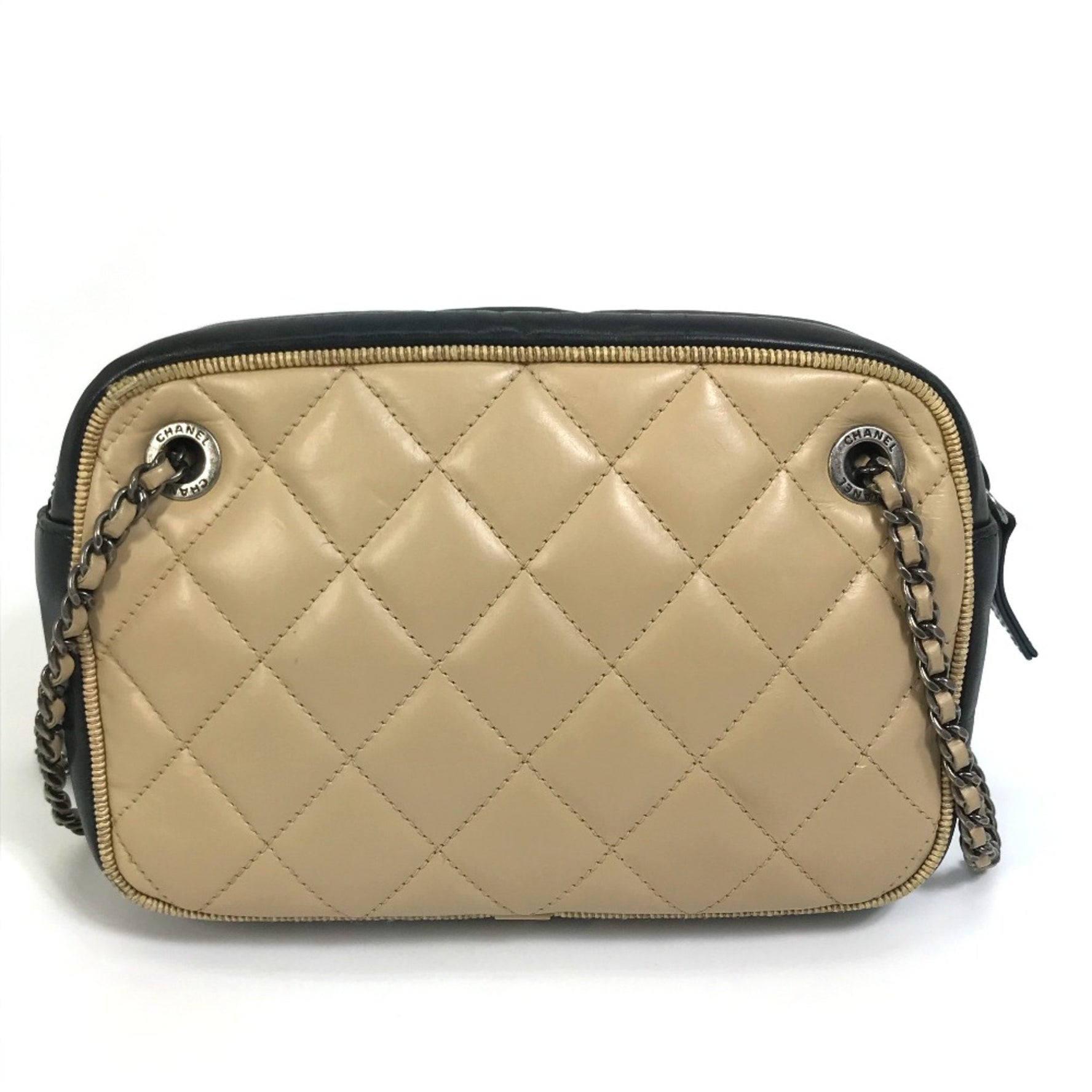 Chanel CC Mark Bag Chain Shoulder Bag x Black
