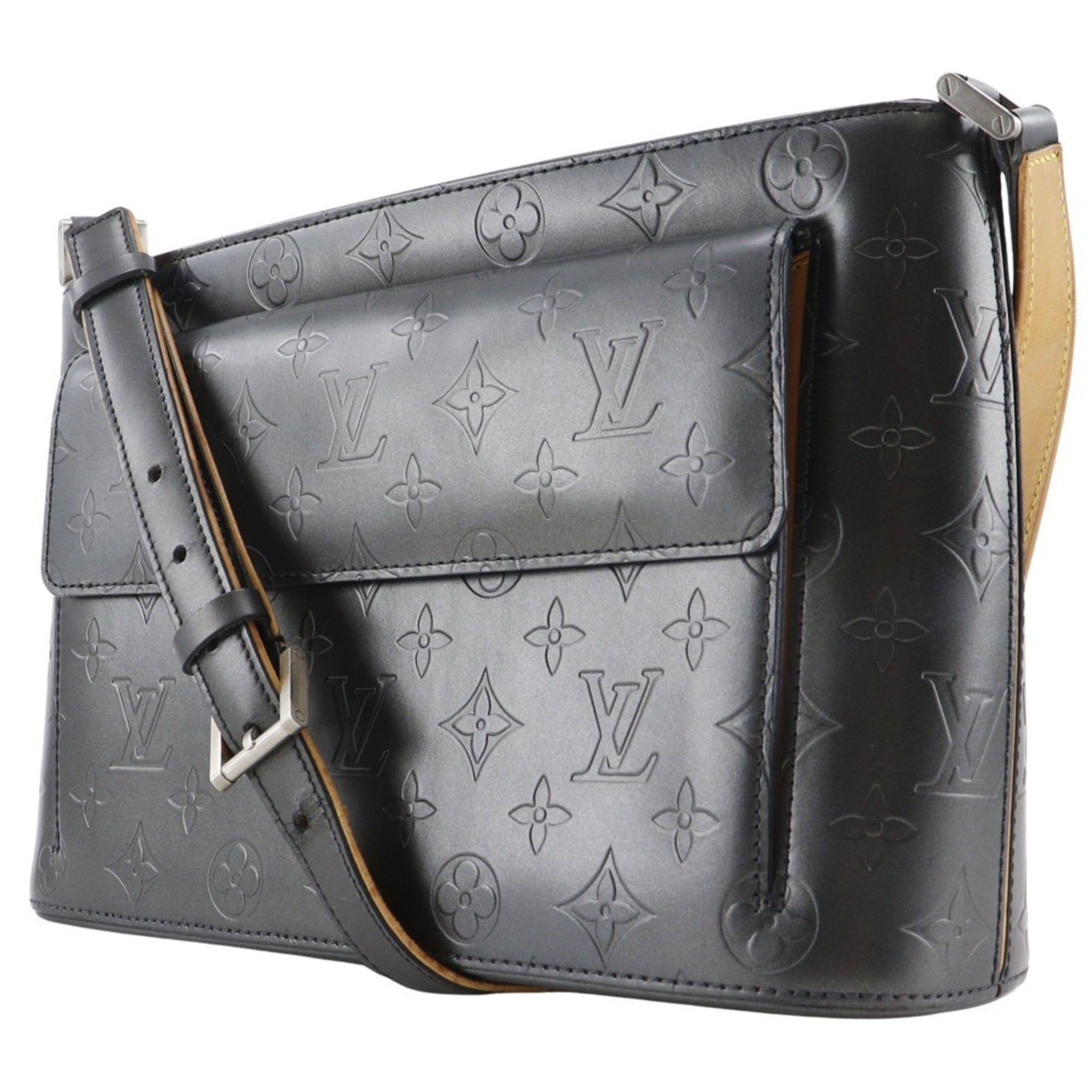 Louis Vuitton Alston Shoulder Bag Monogram Matte 2002 B-Rank