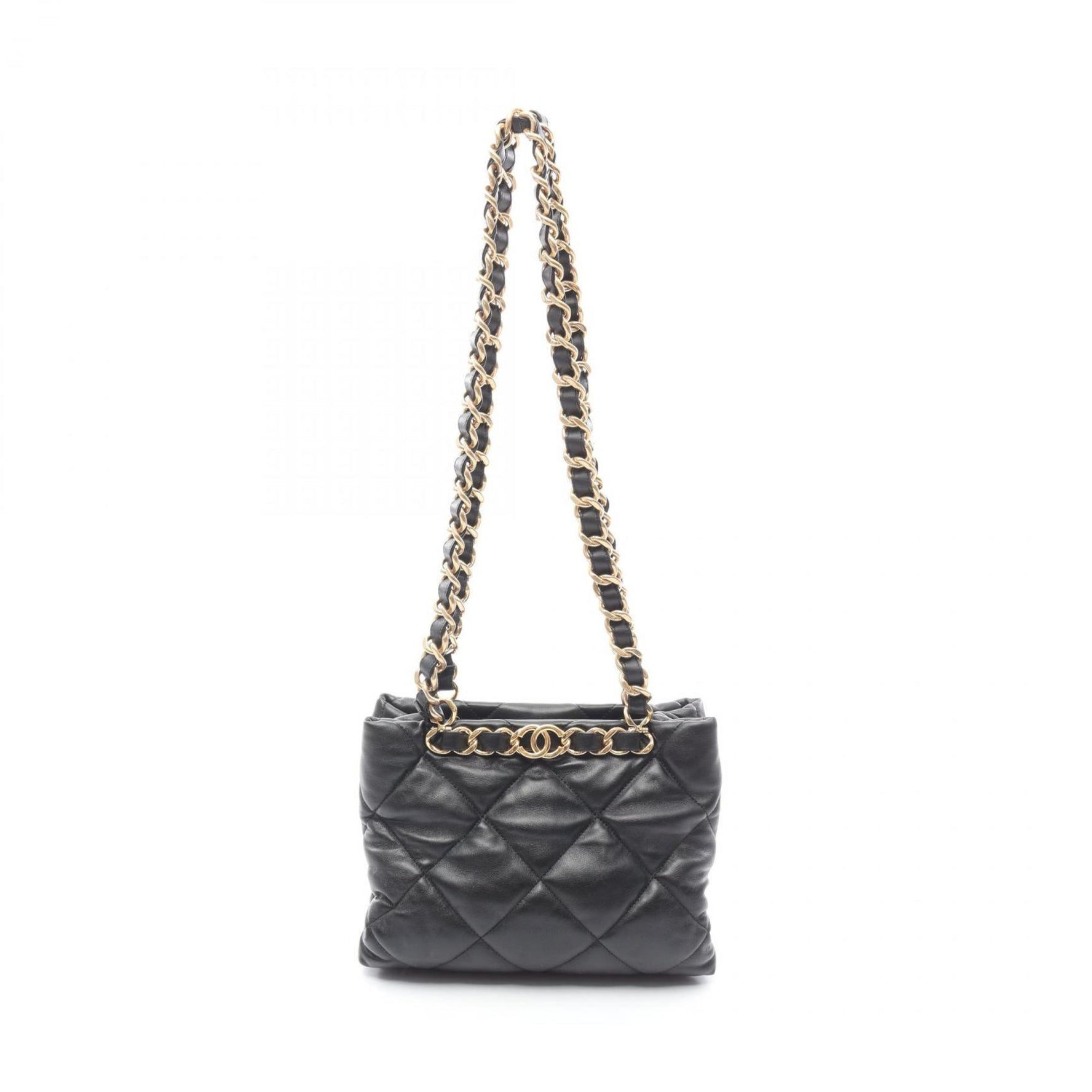 CHANEL Matelasse Small Shopping Tote Bag in Lambskin Leather