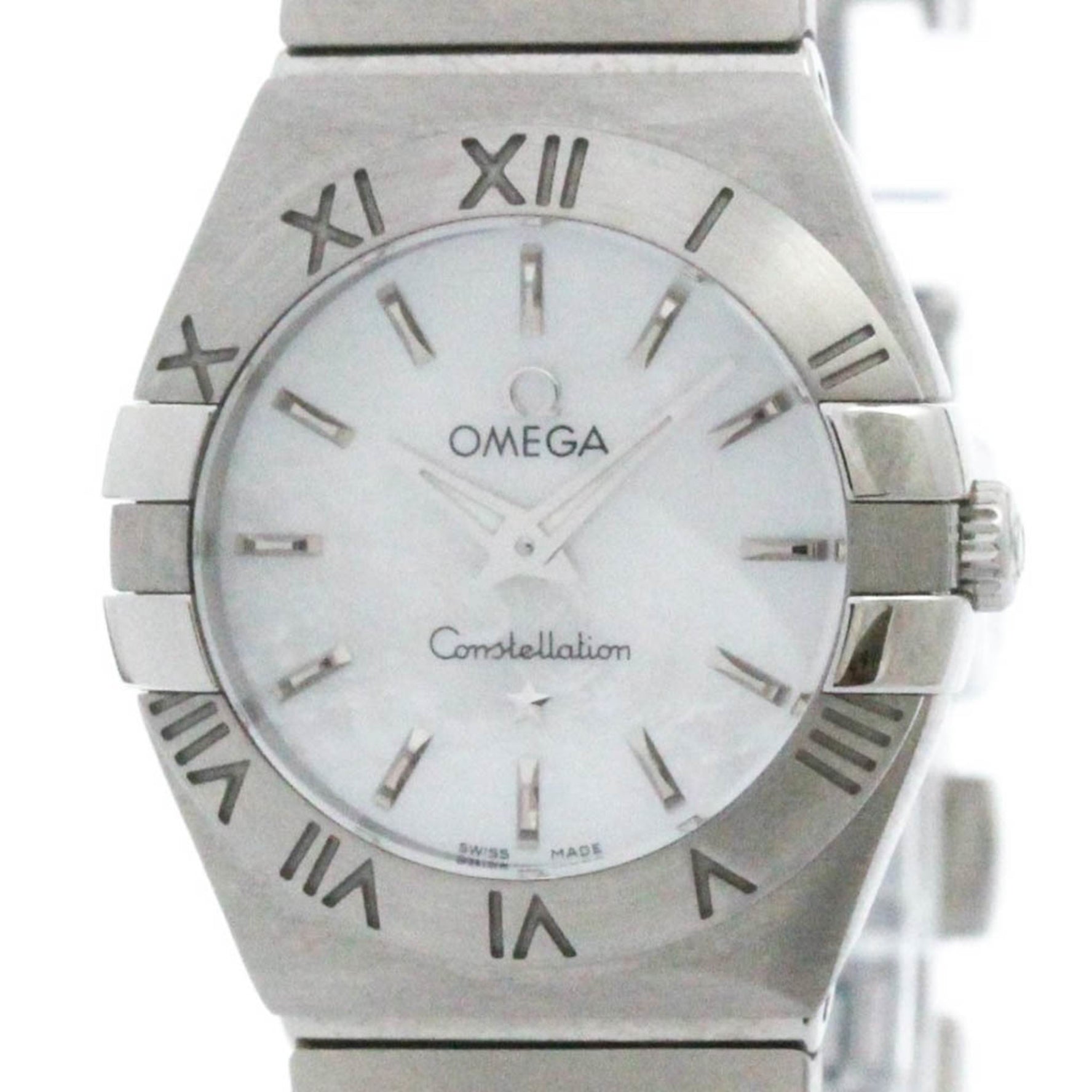 OMEGA Constellation MOP Dial Quartz Ladies Watch 123.10.24.60.05.001