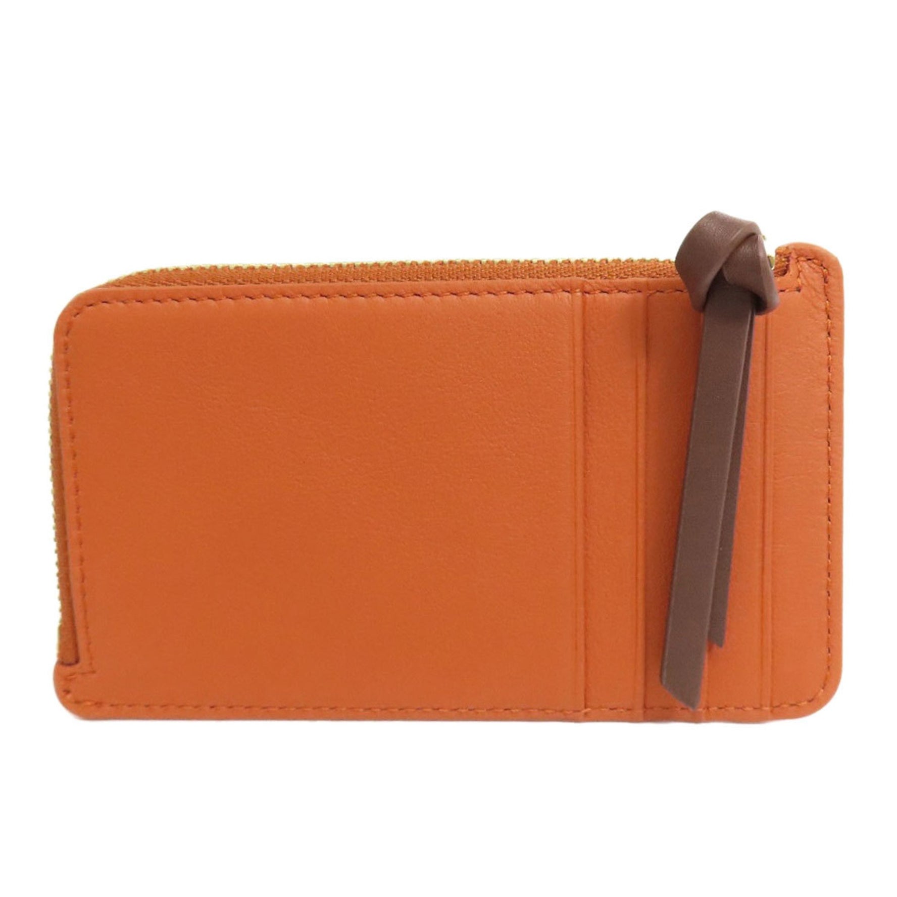 LOEWE Hamster Motif Wallet/Coin Case Leather