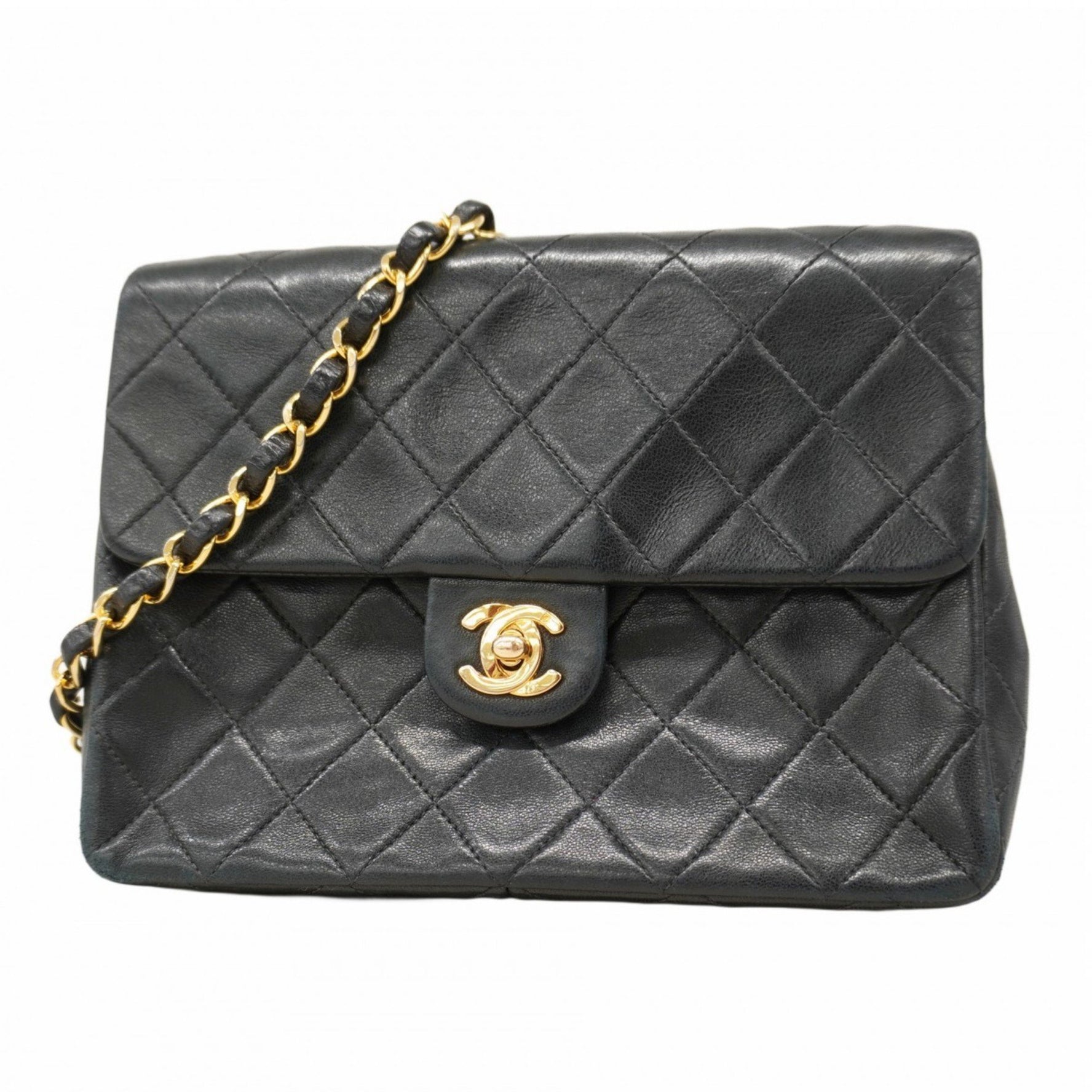 Chanel Matelasse Shoulder Bag with Chain Bag, Lambskin