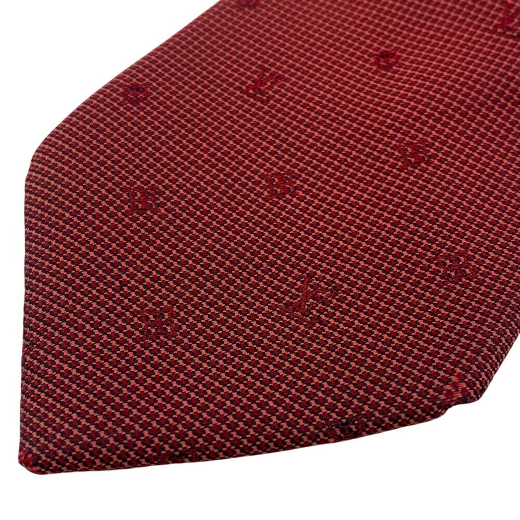Louis Vuitton tie red