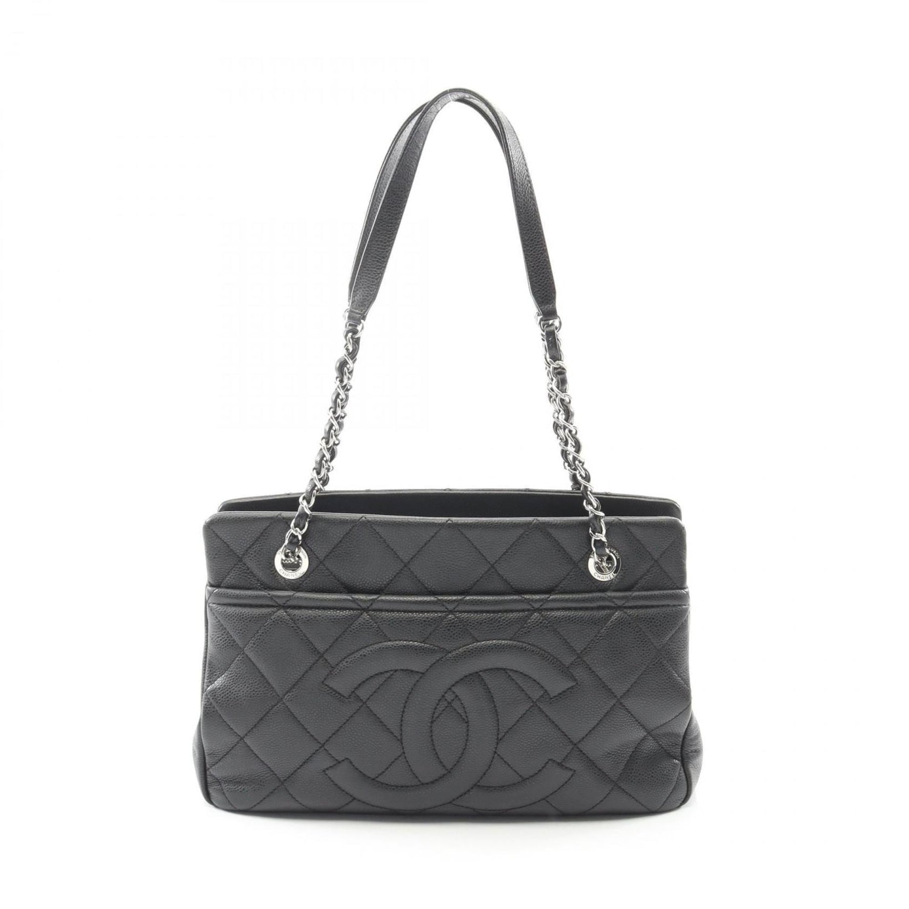 CHANEL Matelasse Tote Bag in Caviar (Grained Calfskin)
