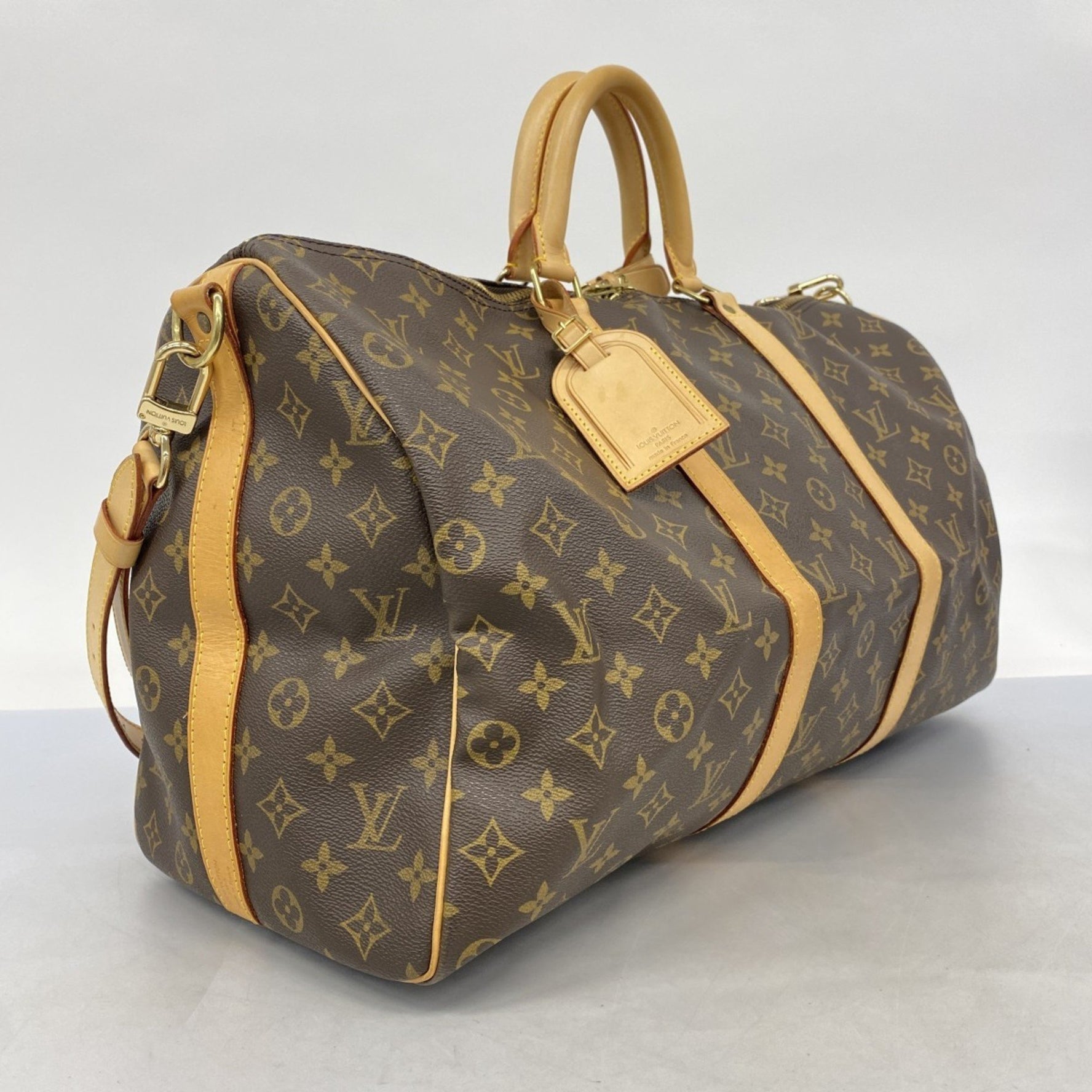 Louis Vuitton Monogram Keepall Bandouliere 50 Boston Bag Men's and