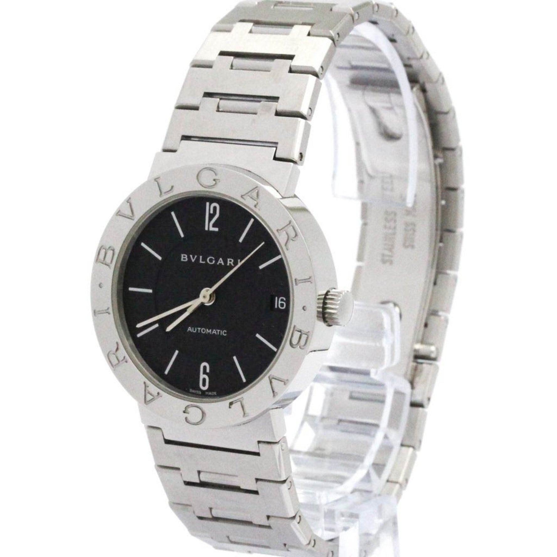 BVLGARI BVLGARI-BVLGARI Steel Automatic Watch AUTO Polished