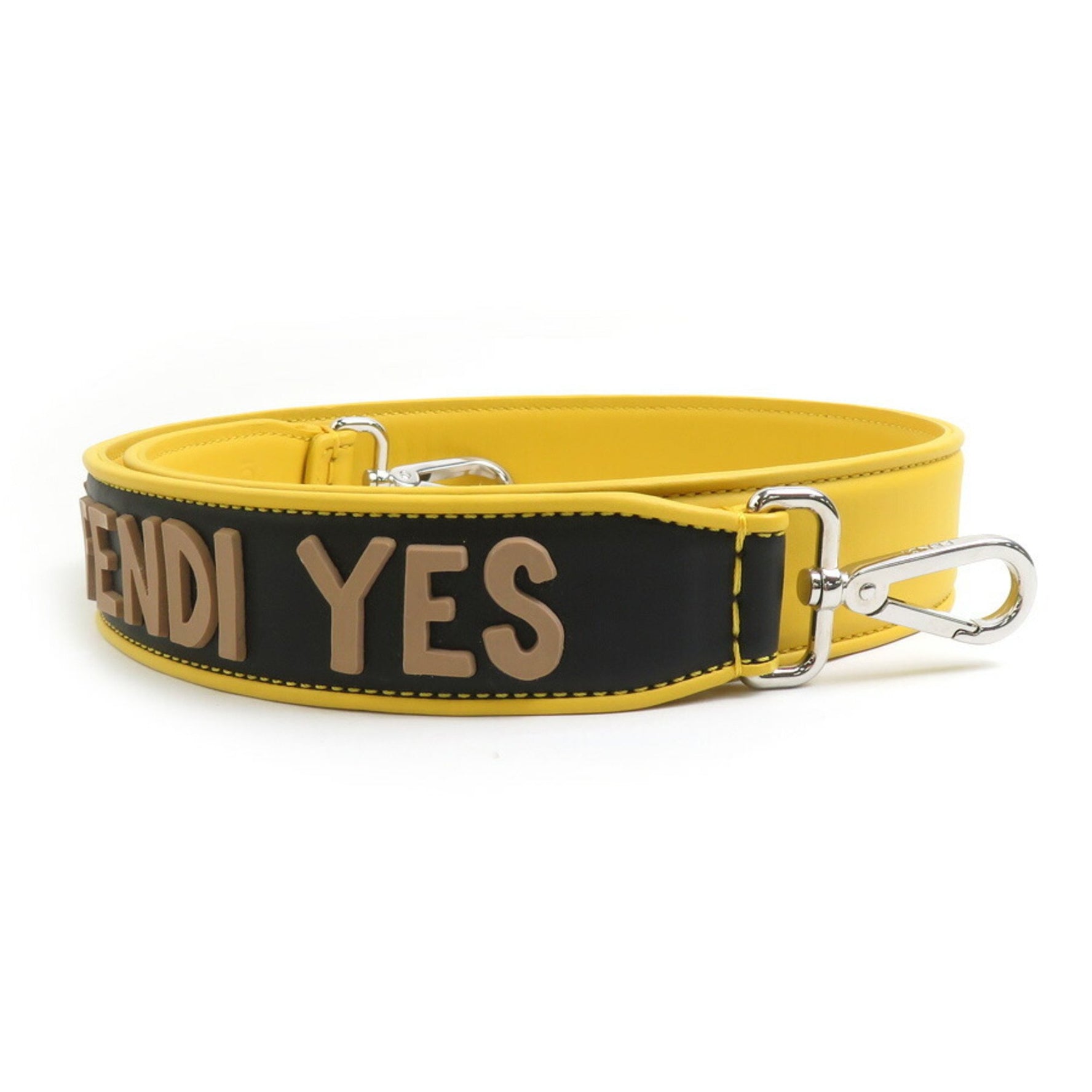 FENDI Shoulder Strap Leather