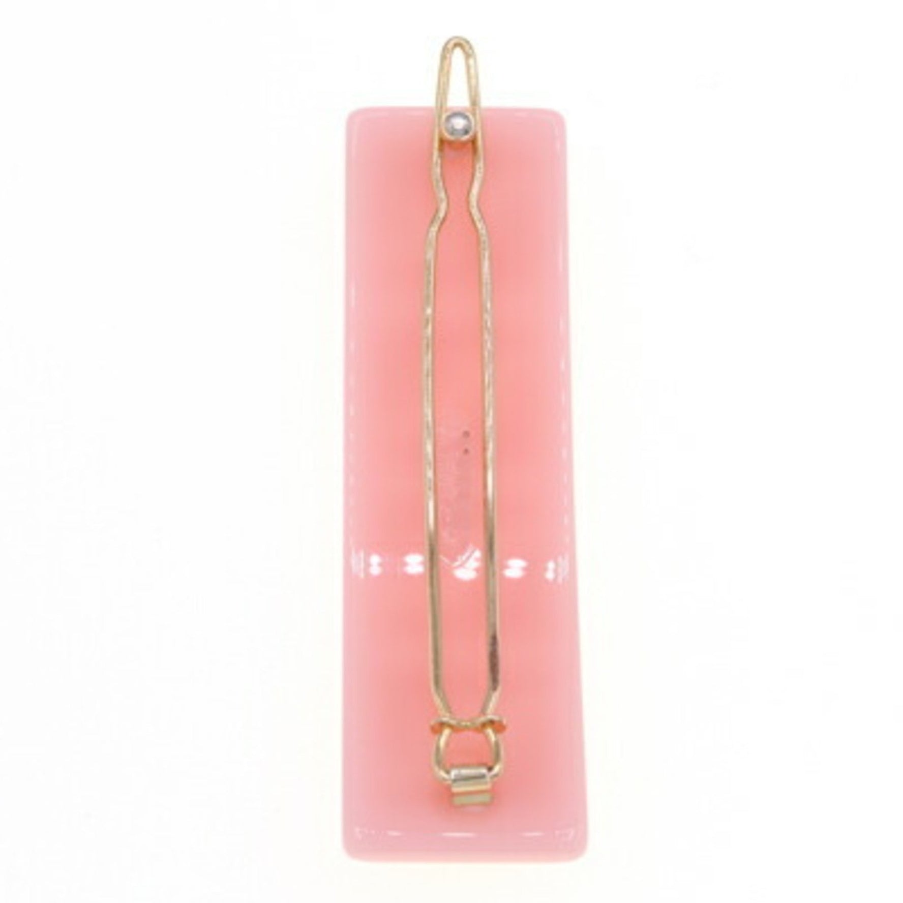 FENDI Hair Clip Pink Yellow 100% Acetate KIDS Barrette